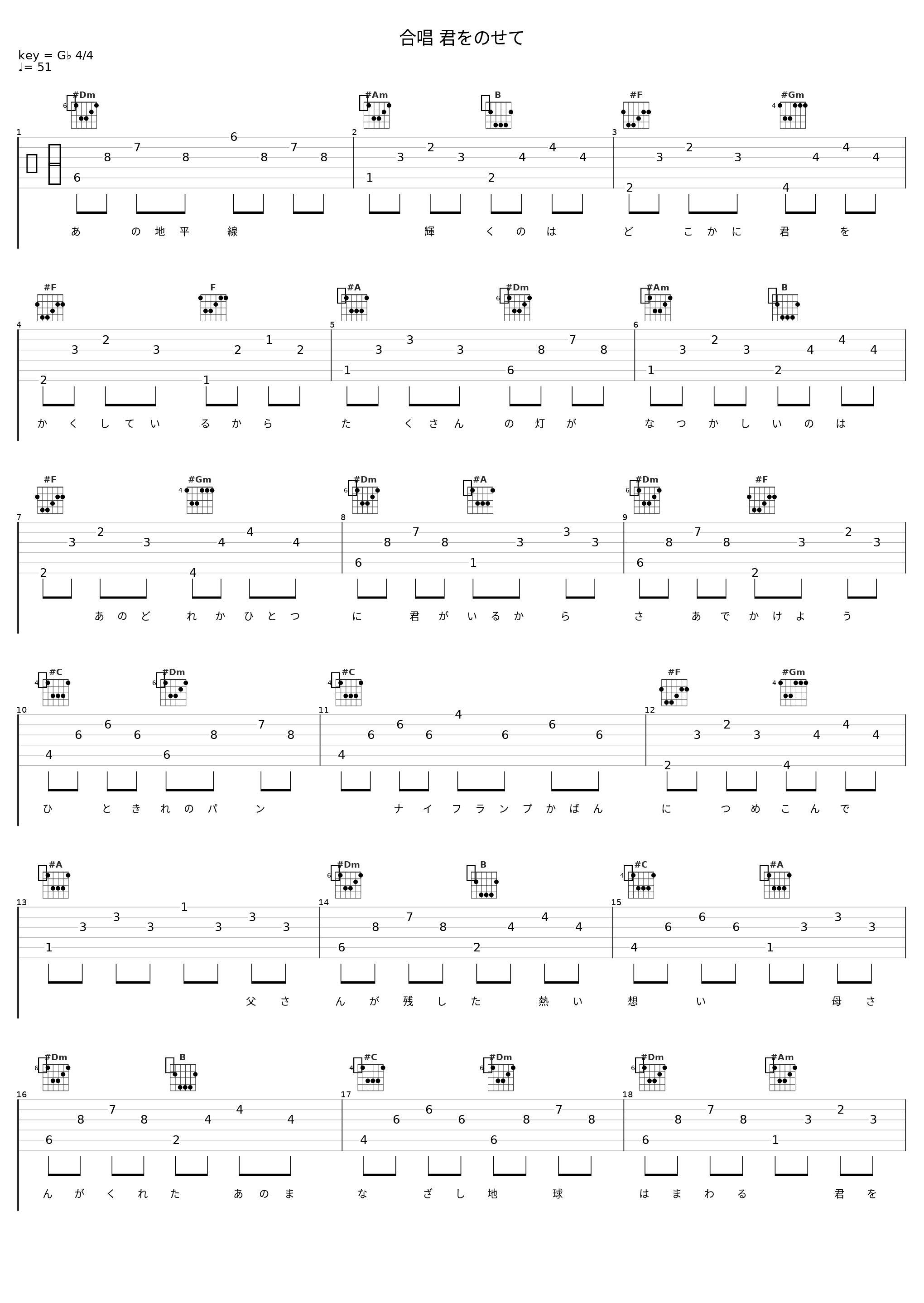 合唱 君をのせて_杉並児童合唱団_1