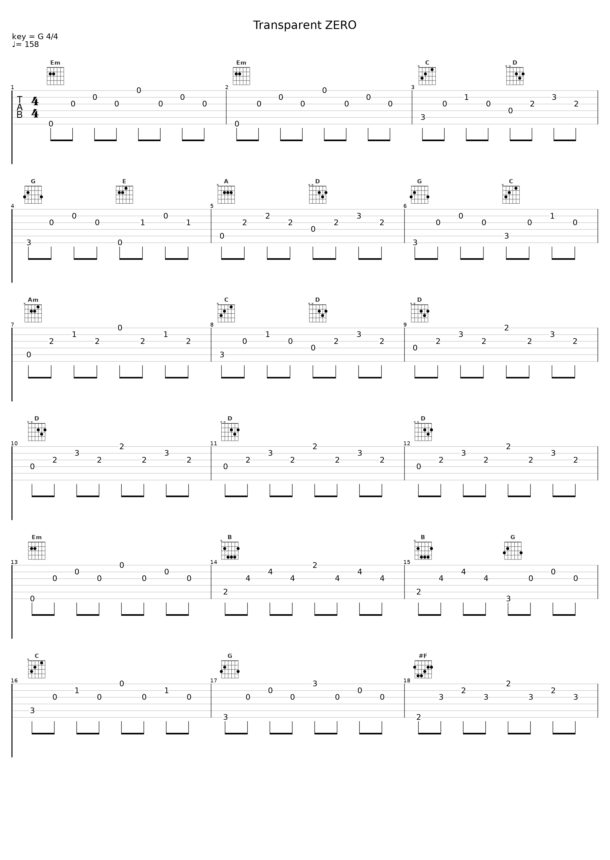 Transparent ZERO_柚木梨沙,Cranky_1
