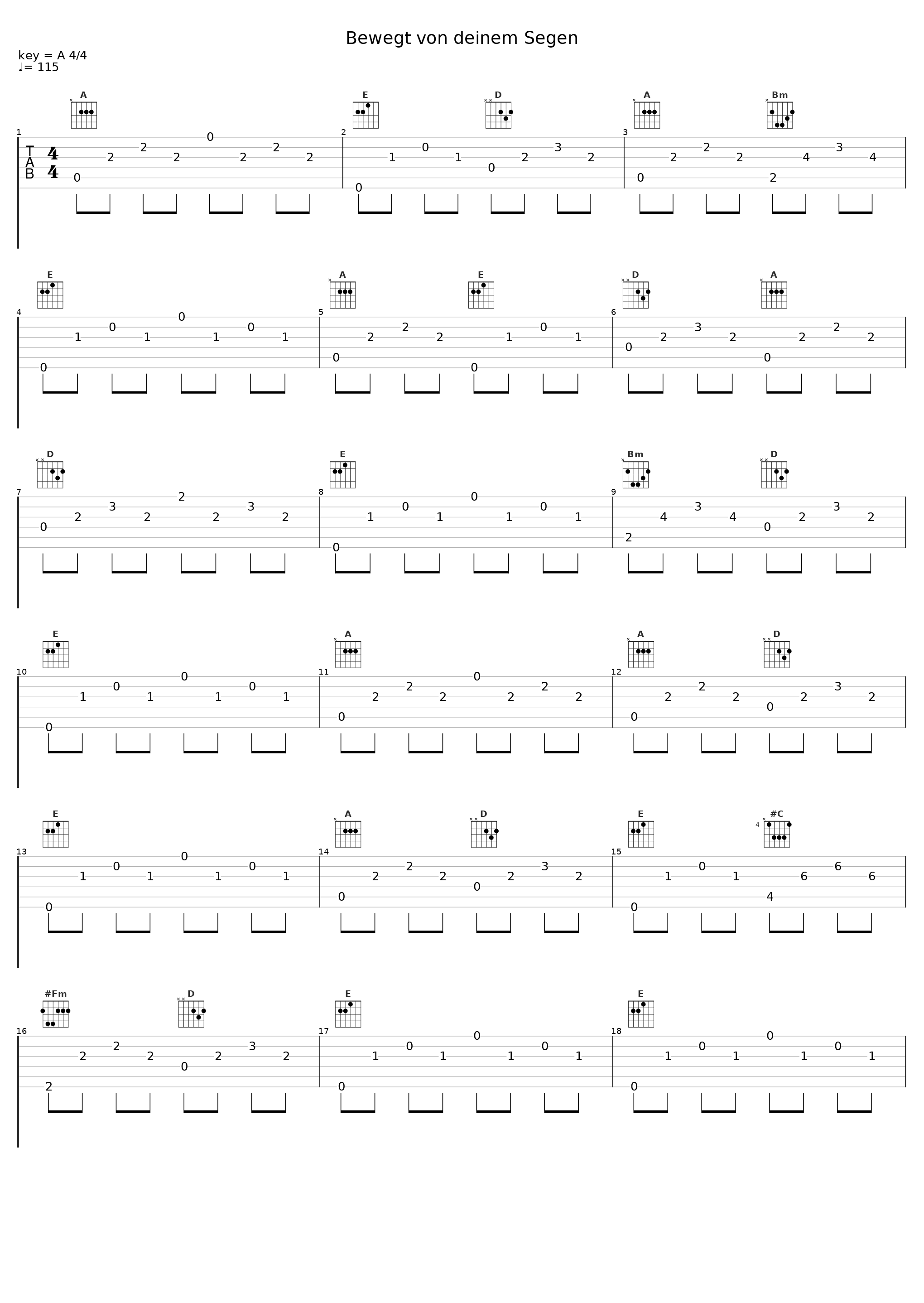 Bewegt von deinem Segen_Reinhard Horn_1