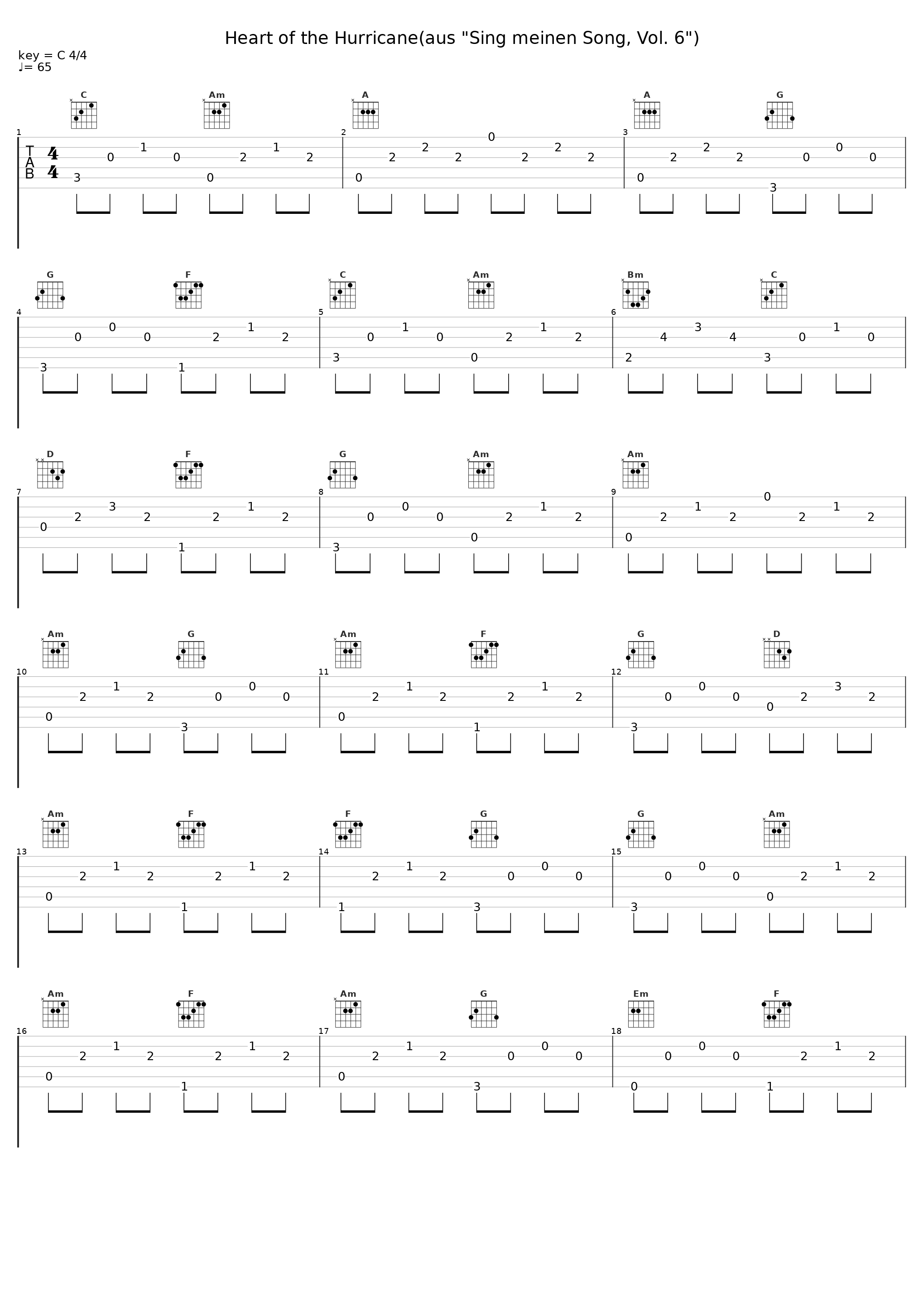 Heart of the Hurricane(aus "Sing meinen Song, Vol. 6")_Johannes Oerding_1