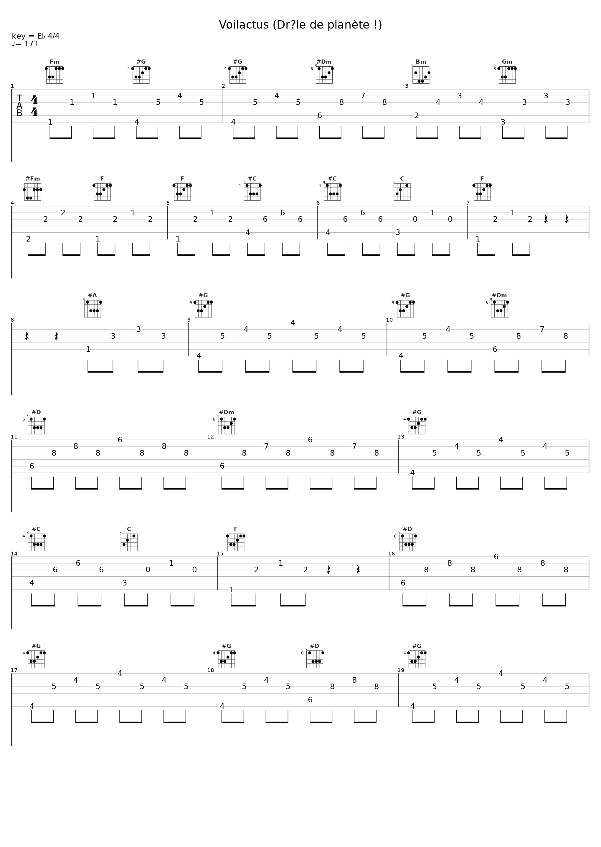 Voilactus (Drôle de planète !)_Henri Salvador_1