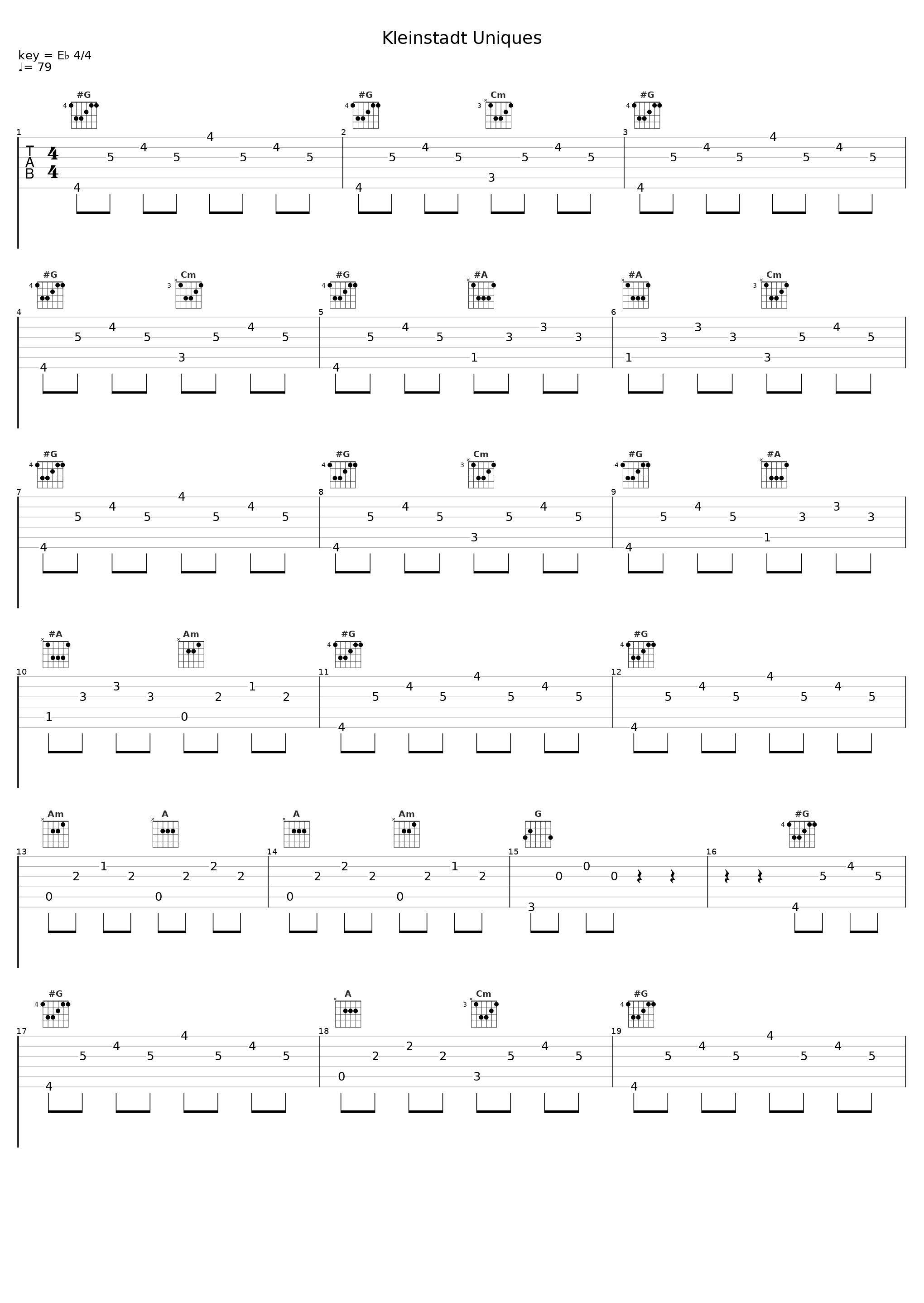 Kleinstadt Uniques_Dante YN_1