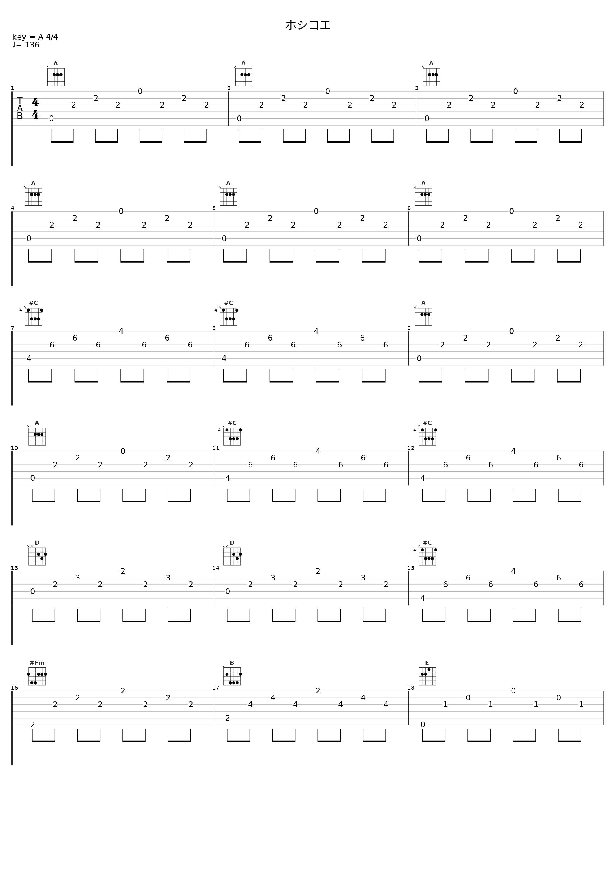 ホシコエ_镜音连_1