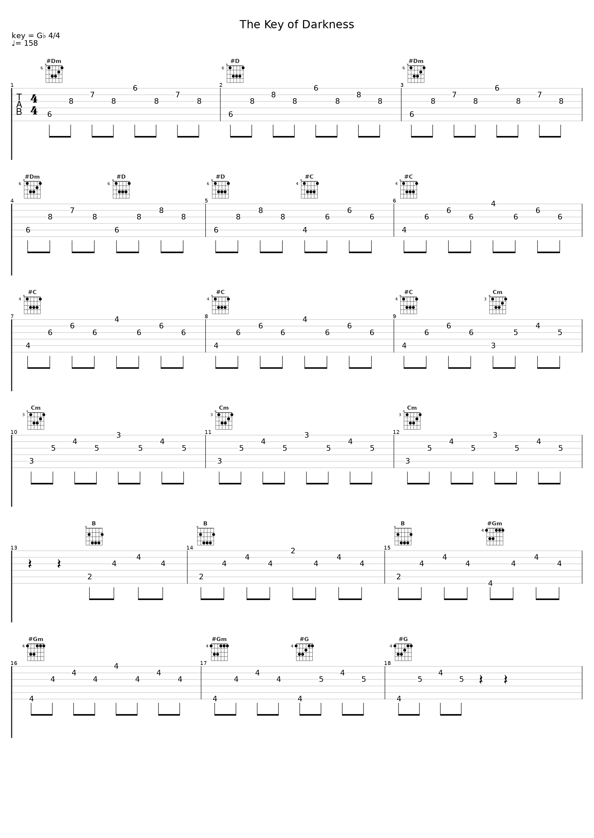The Key of Darkness_下村阳子_1