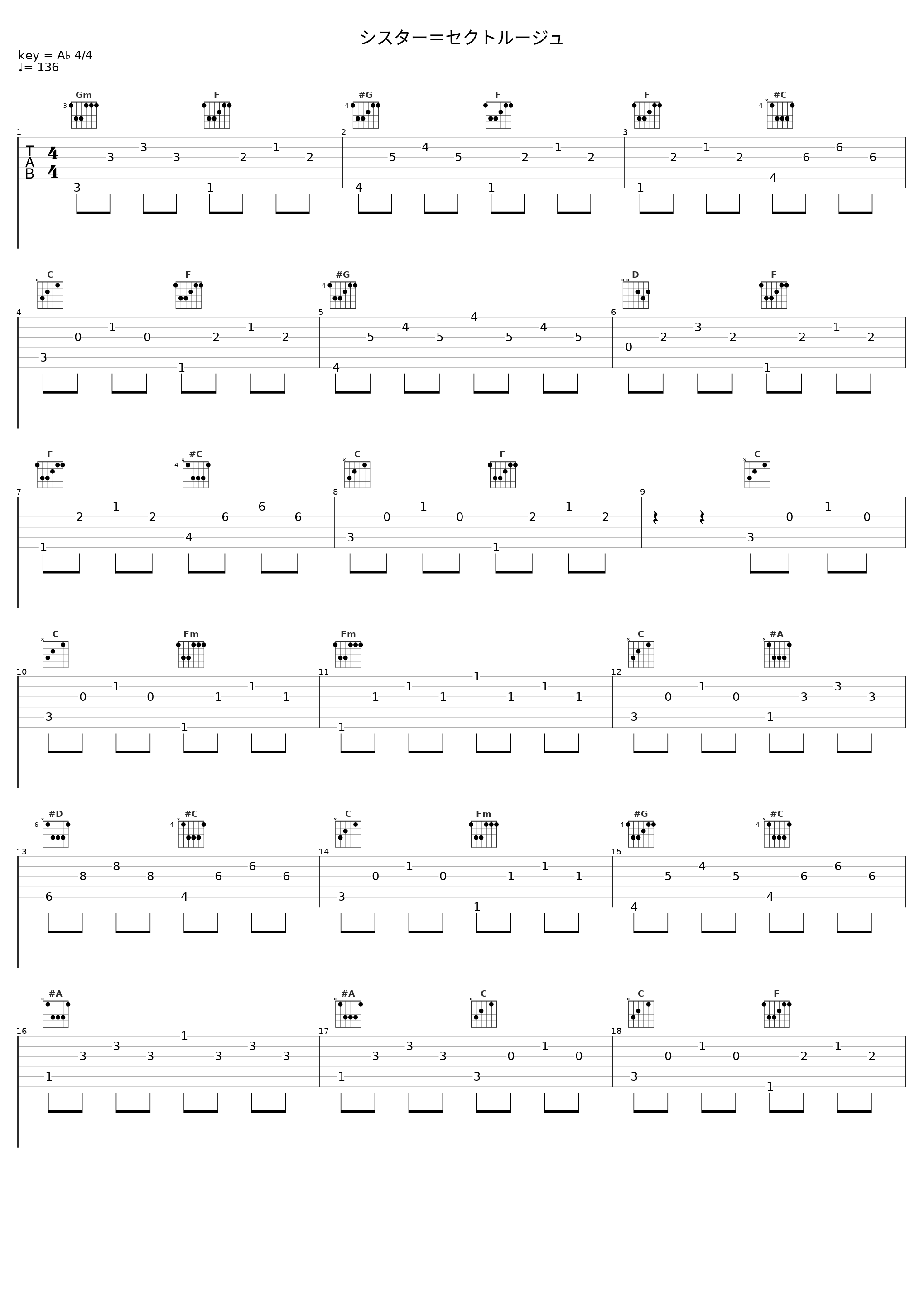 シスター＝セクトルージュ_nyanyannya,巡音流歌_1