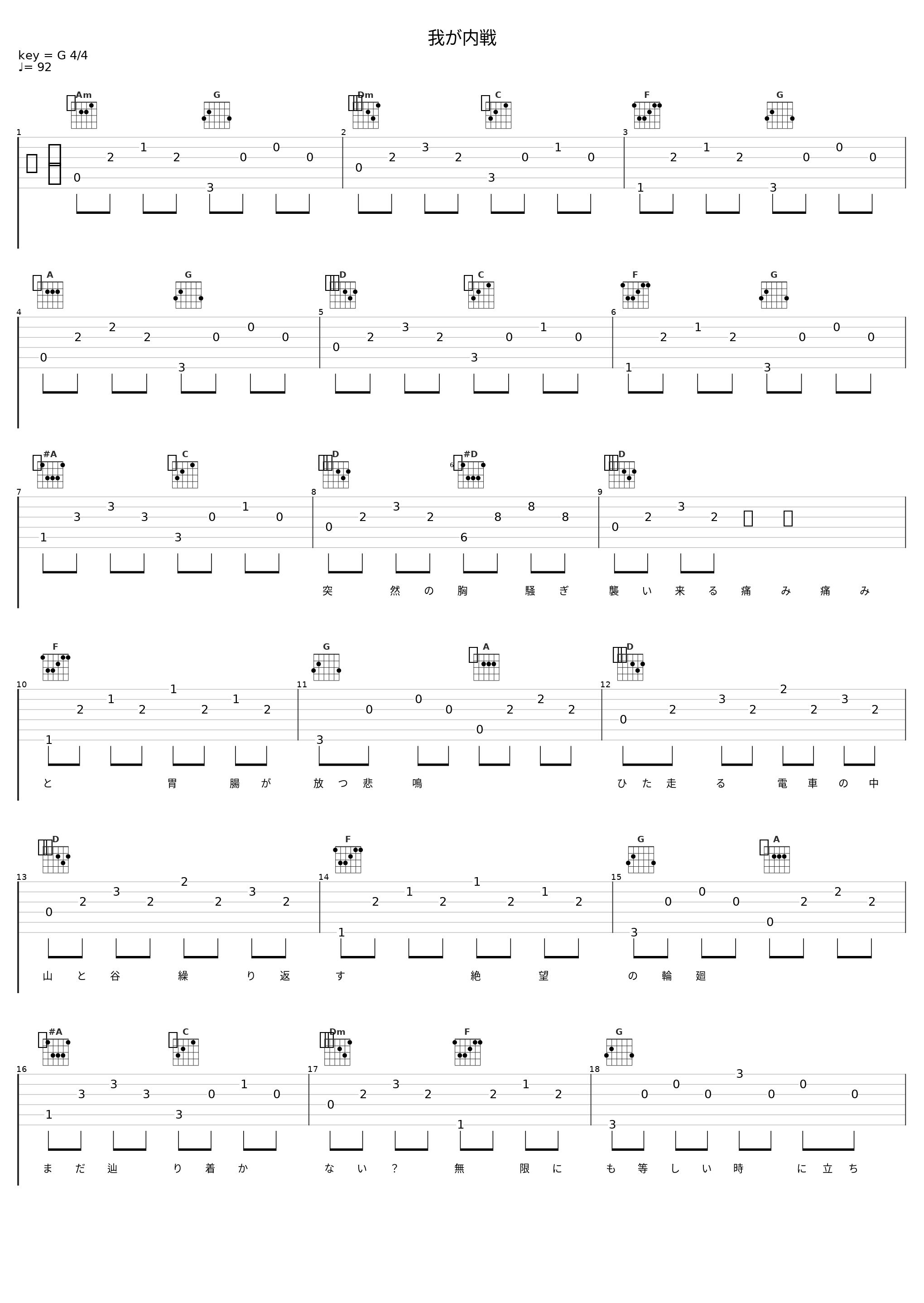 我が内戦_打首狱门同好会_1