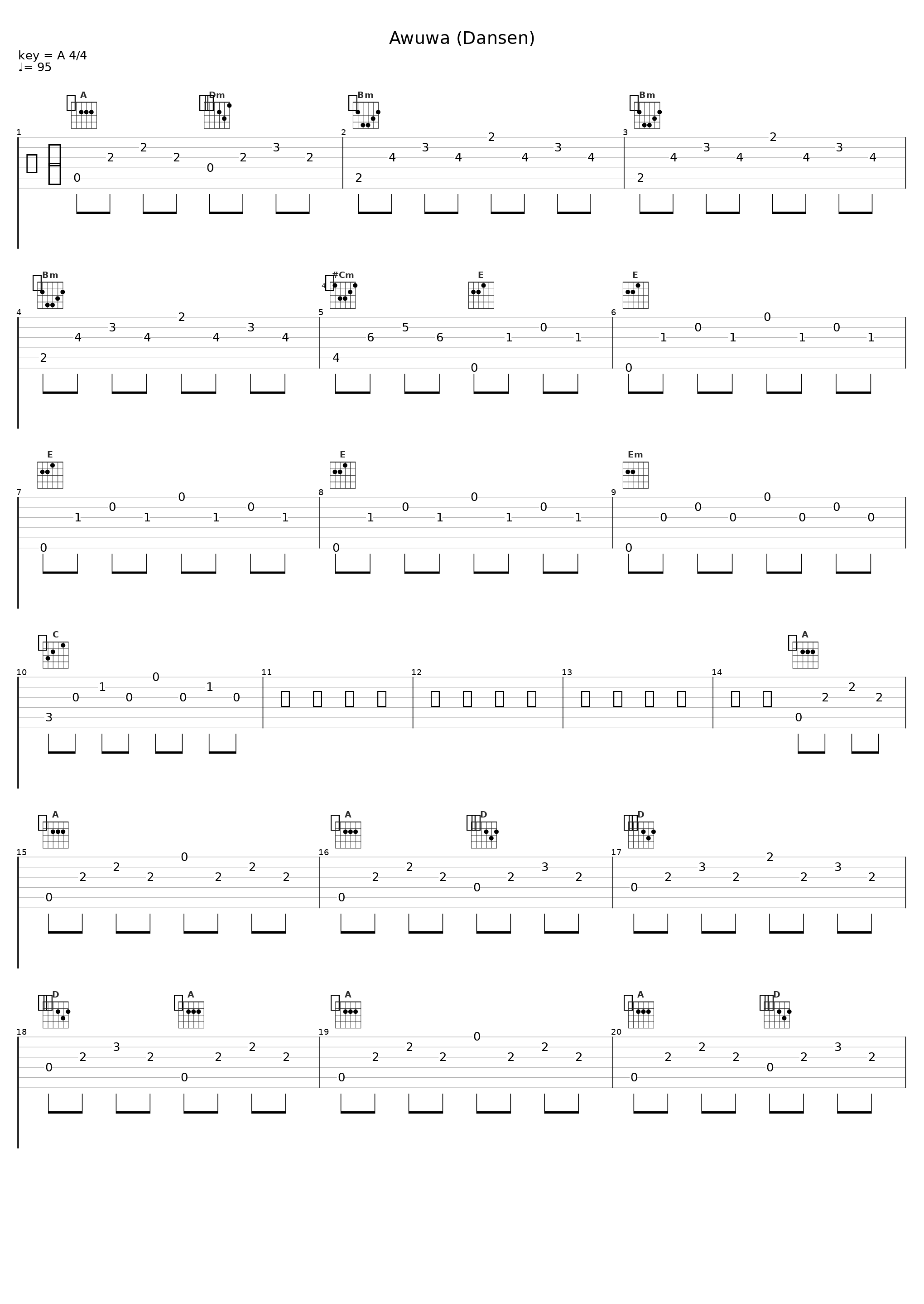 Awuwa (Dansen)_Johannes Kerkorrel_1