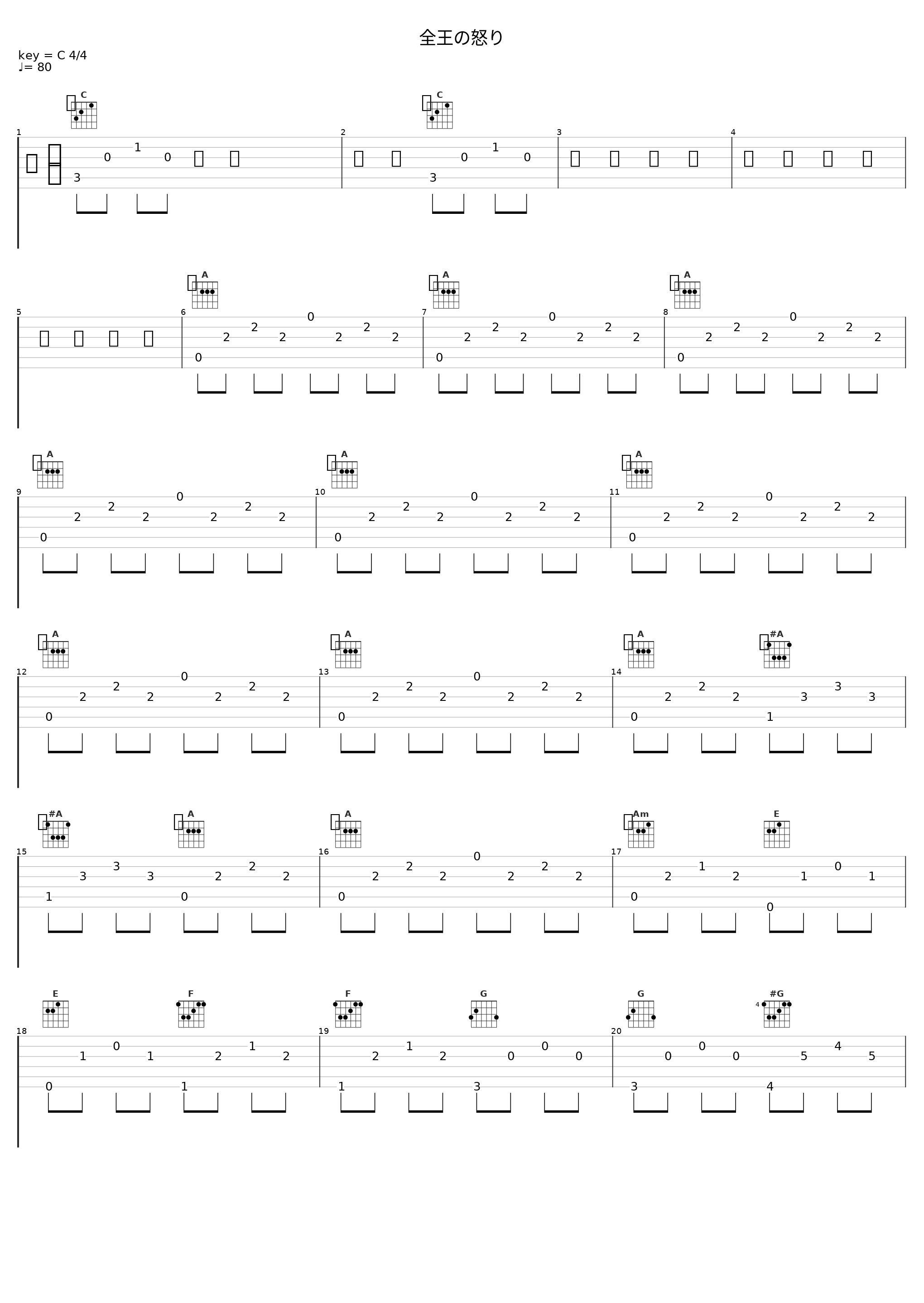 全王の怒り_住友纪人_1