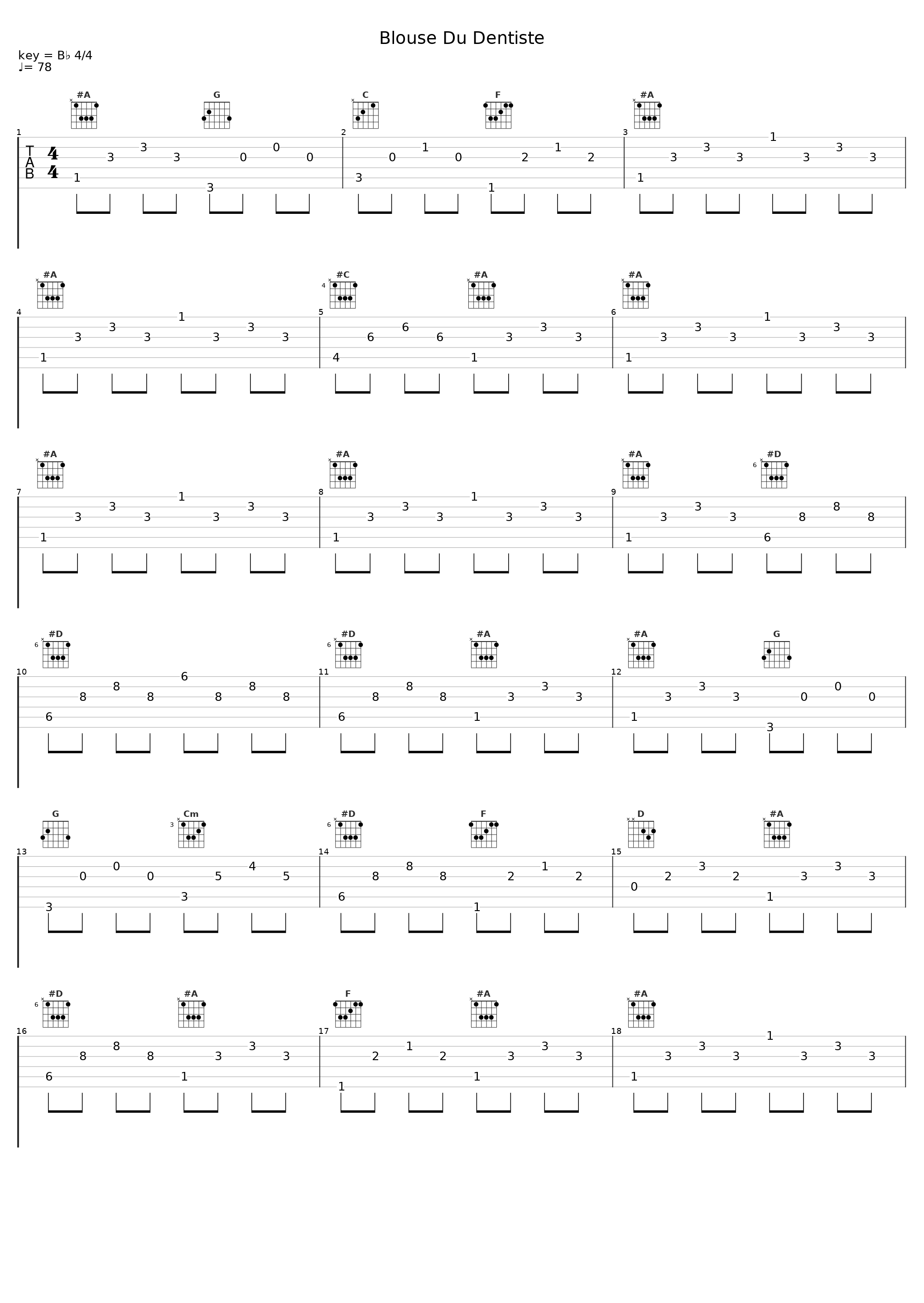 Blouse Du Dentiste_Bénabar,Henri Salvador_1