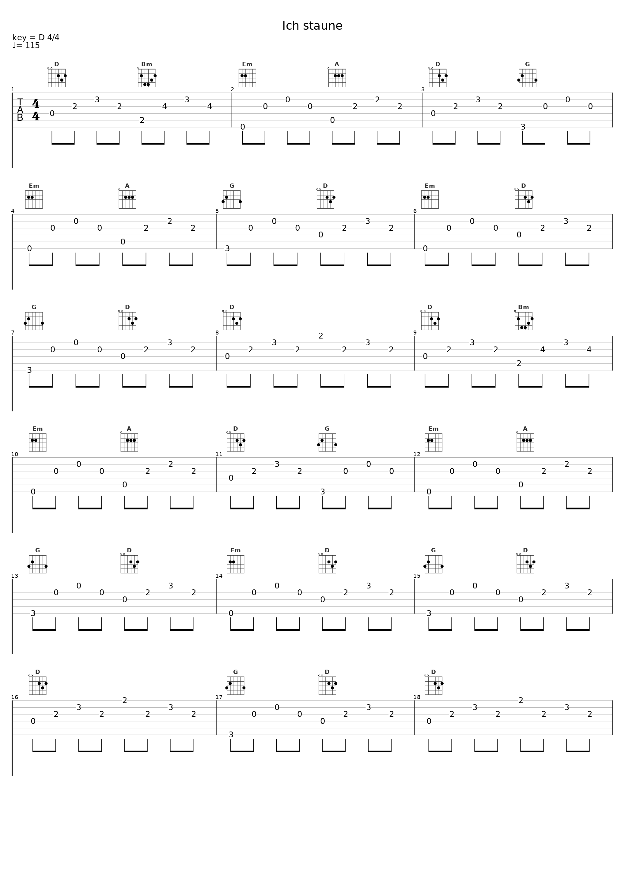 Ich staune_Reinhard Horn_1
