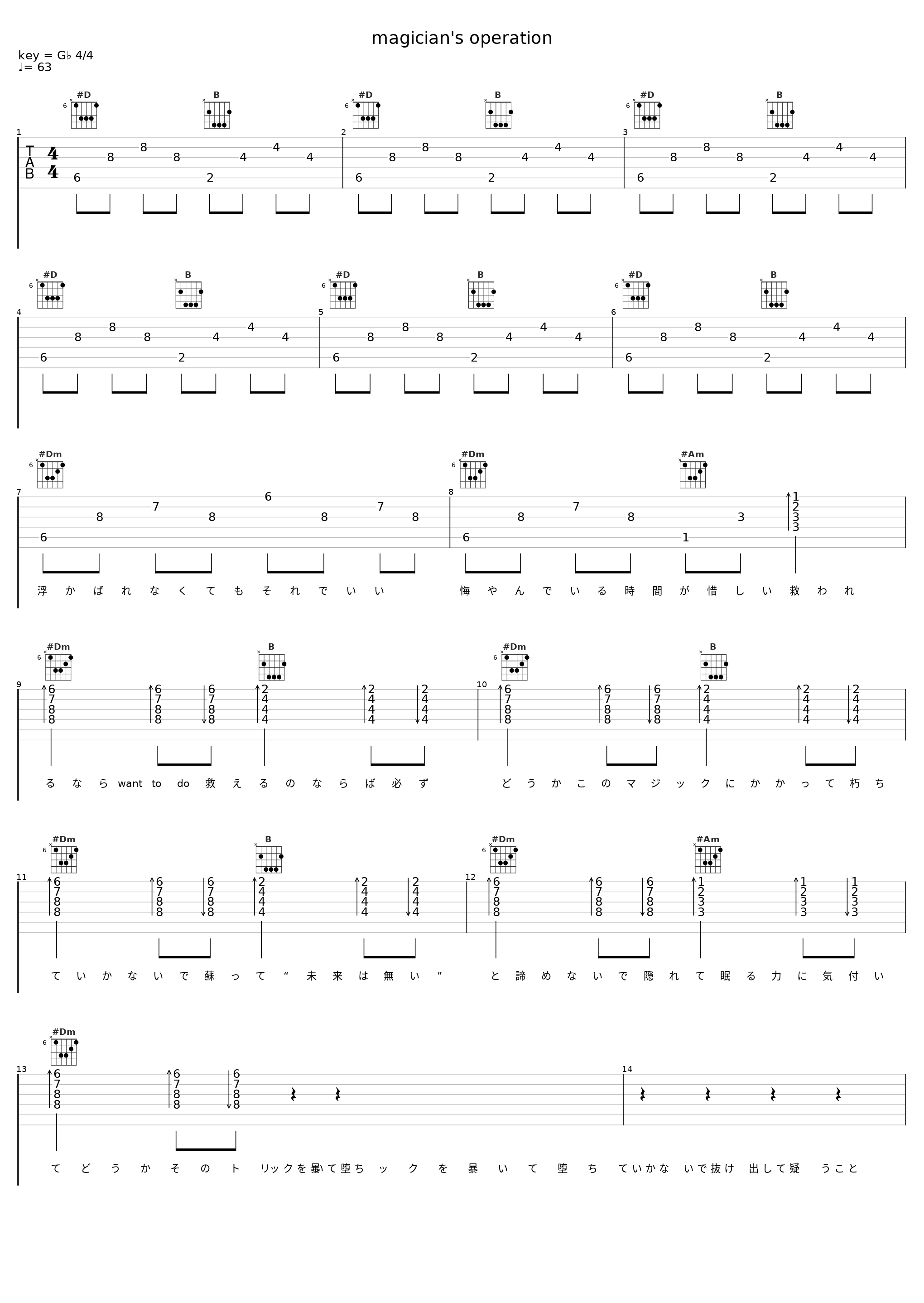 magician's operation_巡音流歌_1