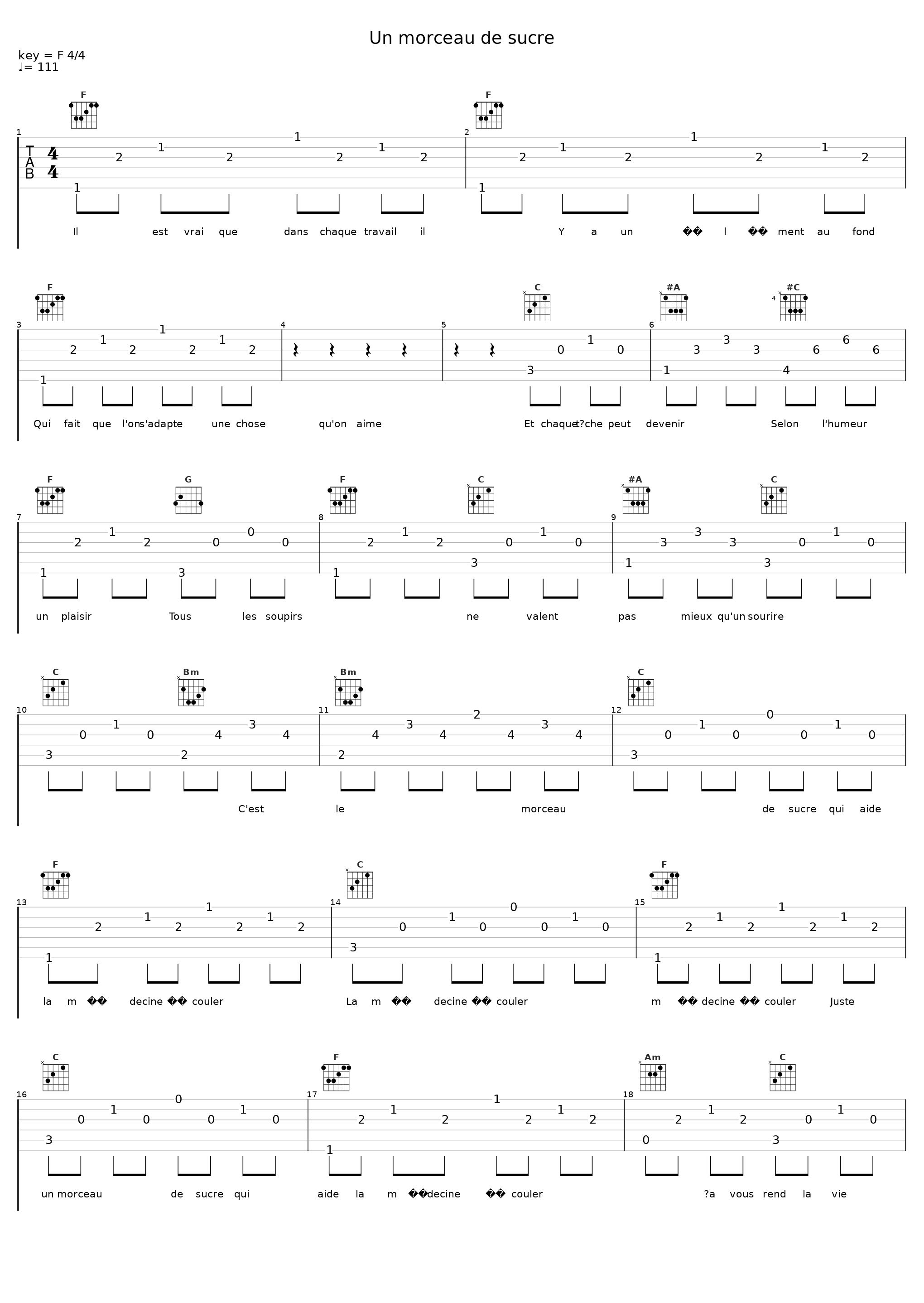 Un morceau de sucre_Pauline Croze_1