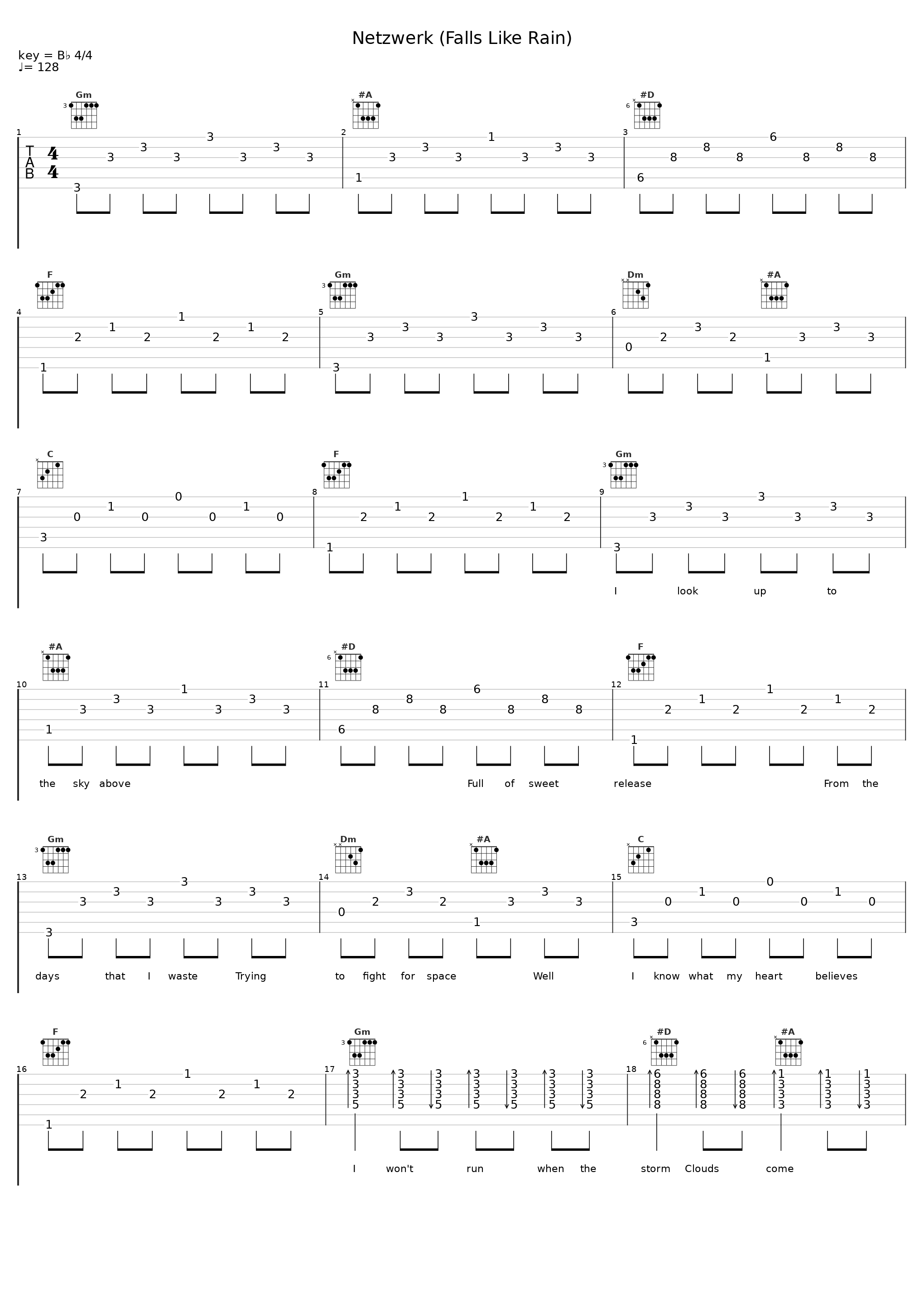 Netzwerk (Falls Like Rain)_Klangkarussell_1