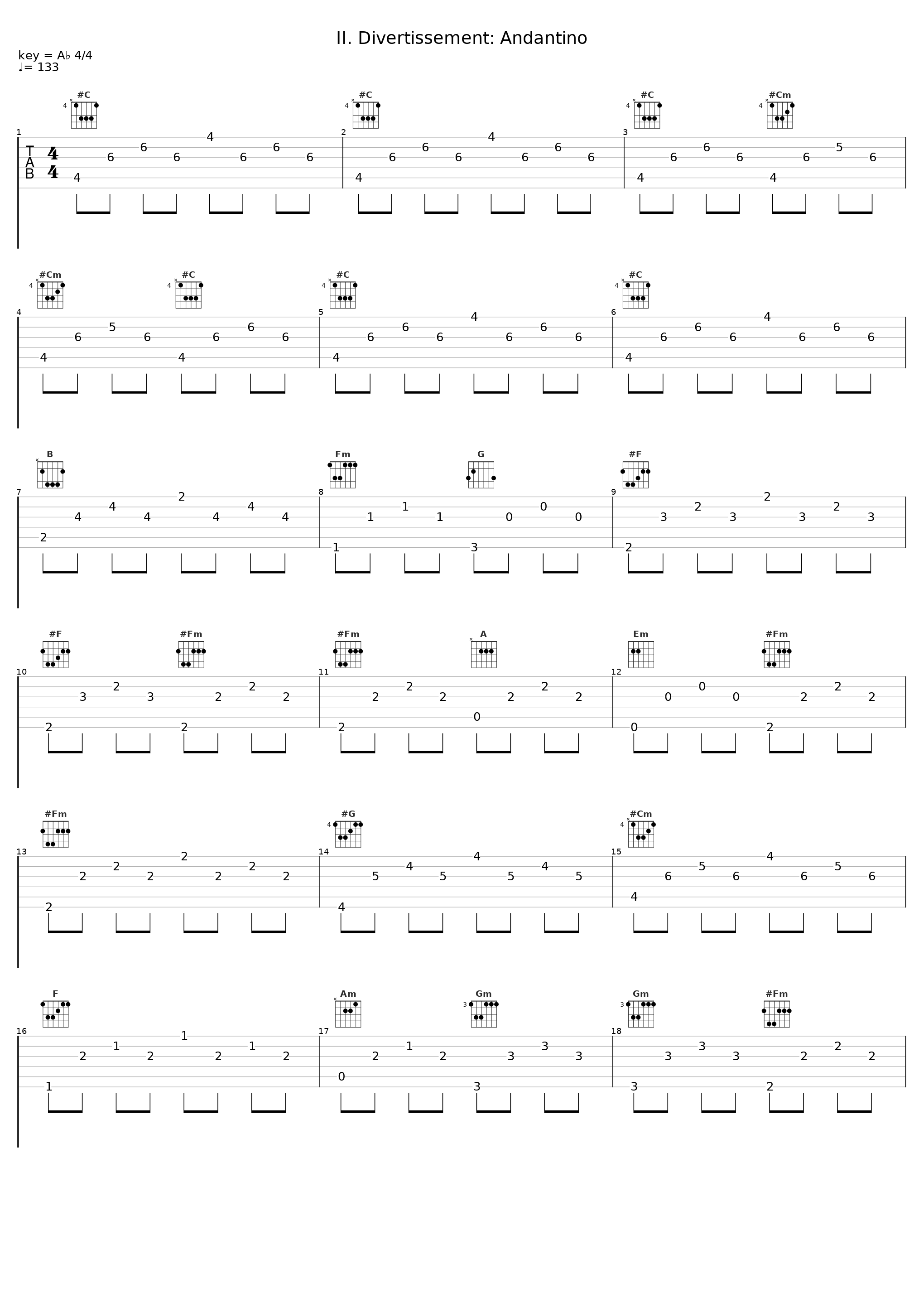 II. Divertissement: Andantino_Claudia Bucchini_1