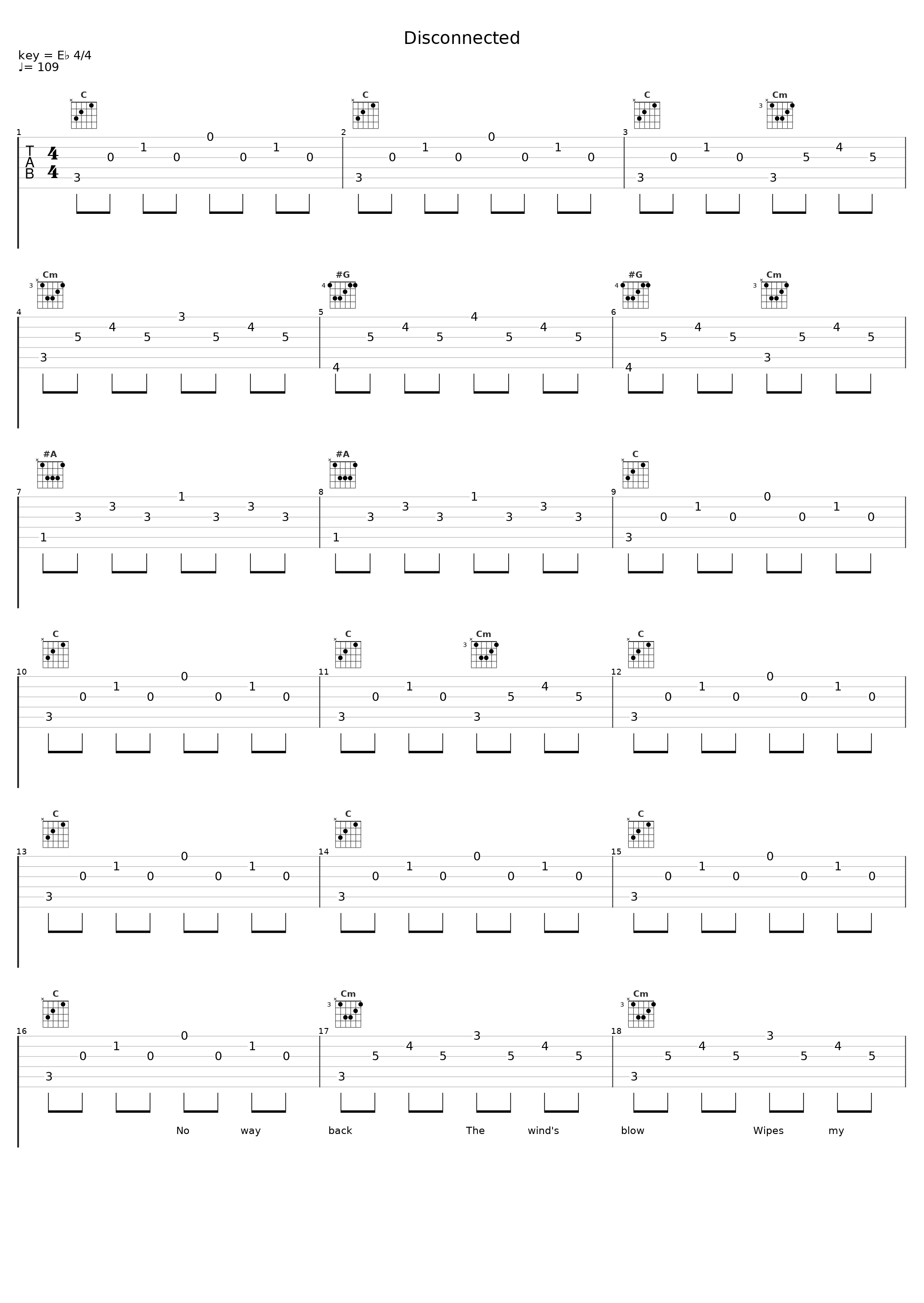 Disconnected_ALESTI,The Word Alive_1