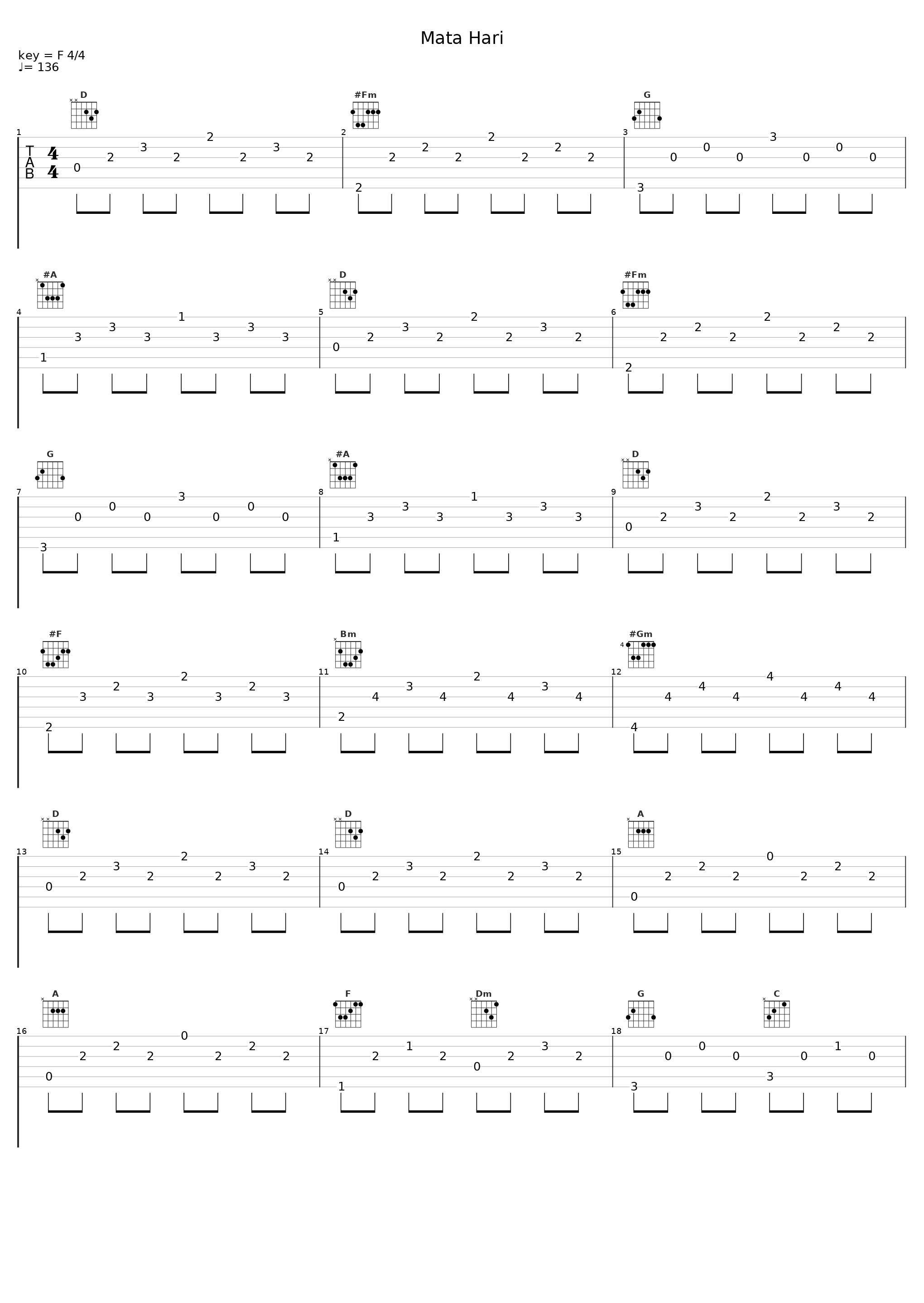 Mata Hari_Dschinghis Khan_1