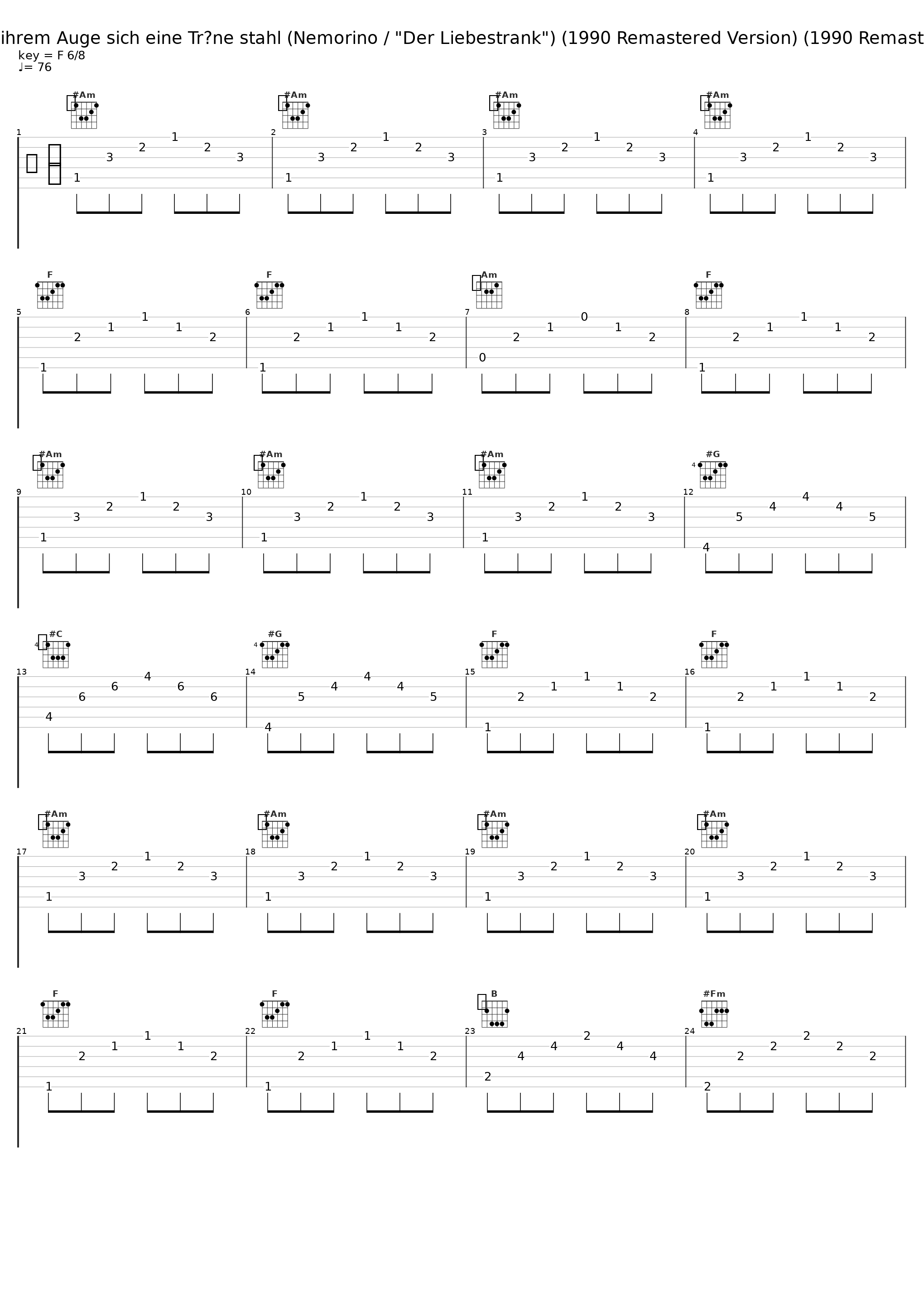 Heimlich aus ihrem Auge sich eine Träne stahl (Nemorino / "Der Liebestrank") (1990 Remastered Version) (1990 Remastered Version)_Rudolf Schock_1