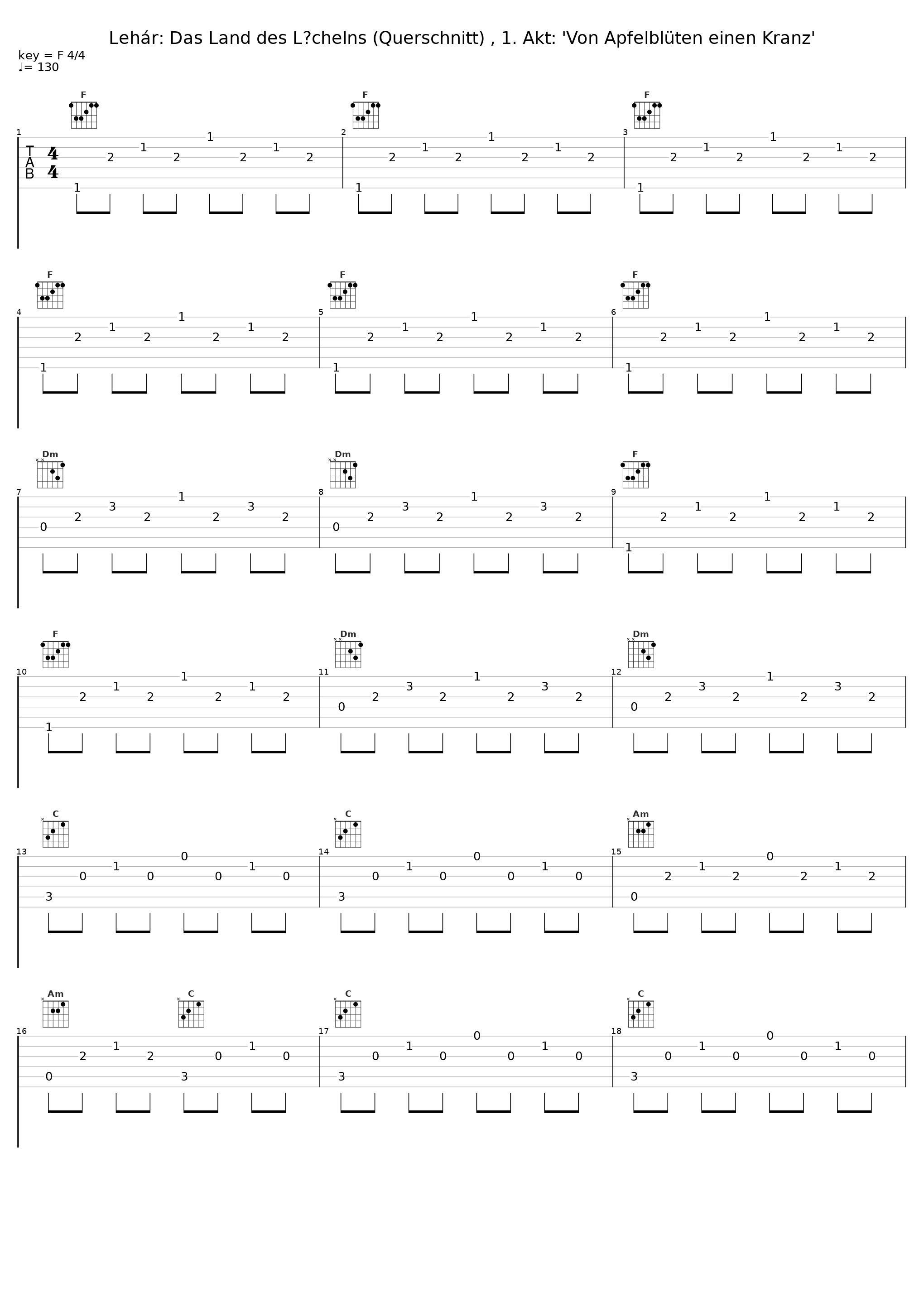 Lehár: Das Land des Lächelns (Querschnitt) , 1. Akt: 'Von Apfelblüten einen Kranz'_Rudolf Schock_1