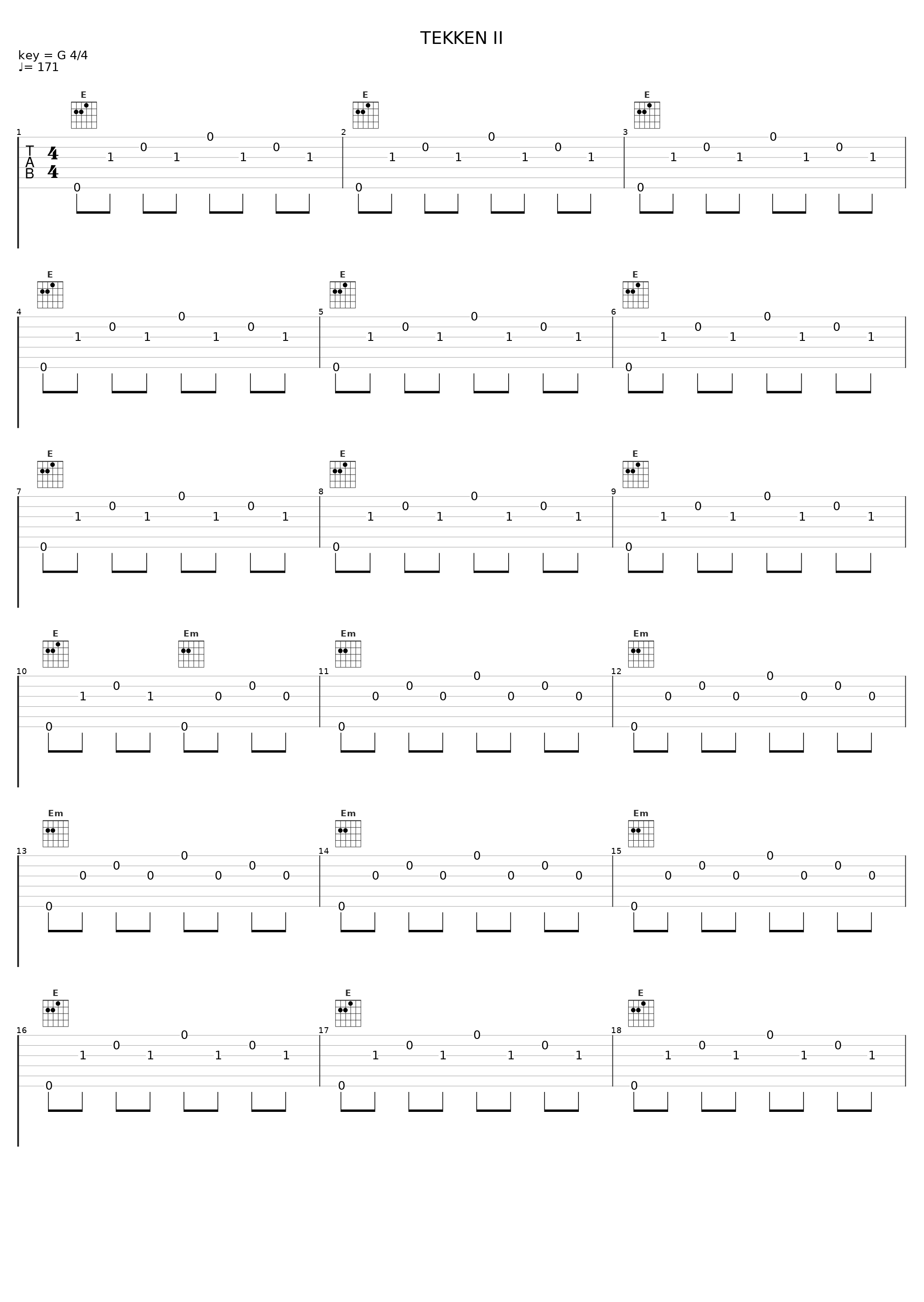TEKKEN II_Sex Machineguns_1