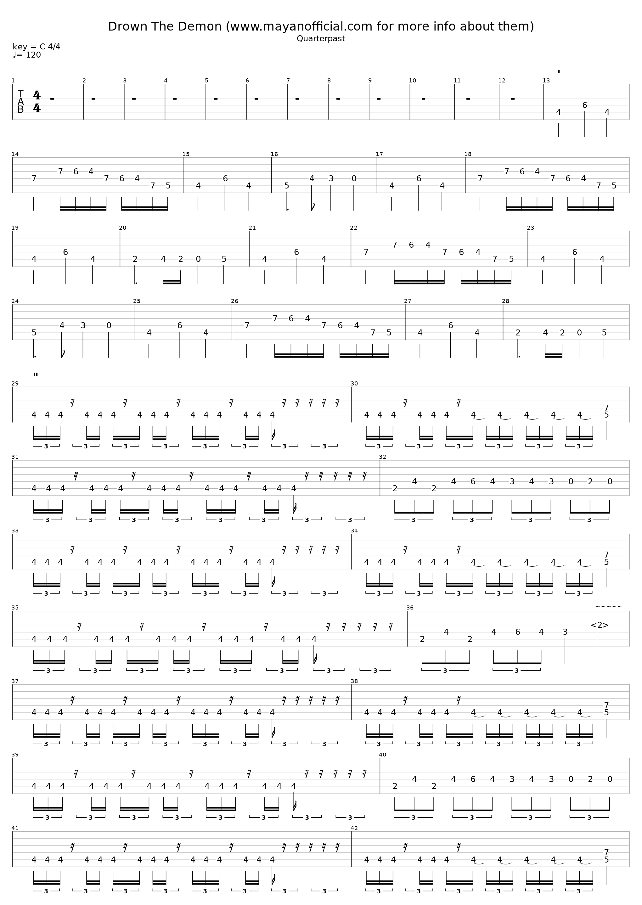 Drown The Demon_Mayan_1