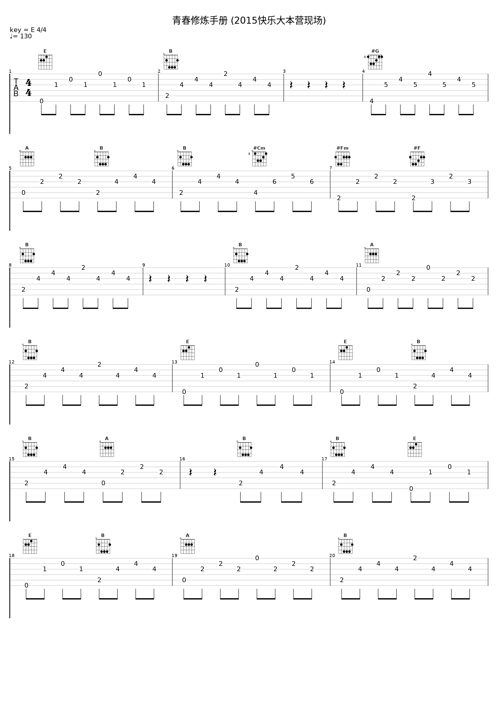 青春修炼手册 (2015快乐大本营现场)_凤凰传奇_1