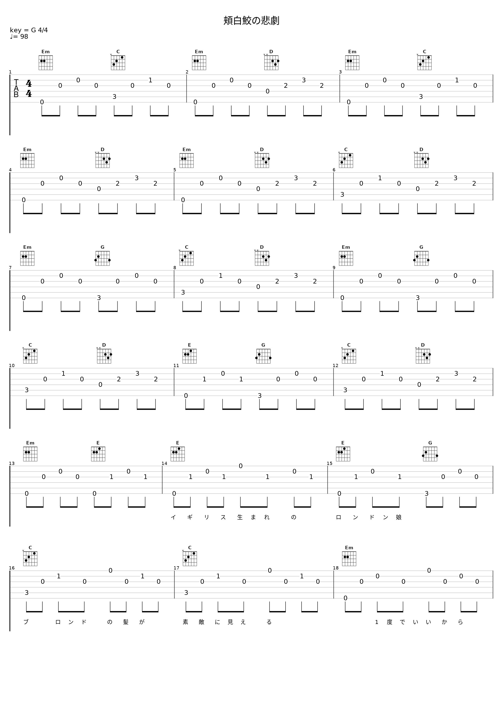 頬白鮫の悲劇_Sex Machineguns_1