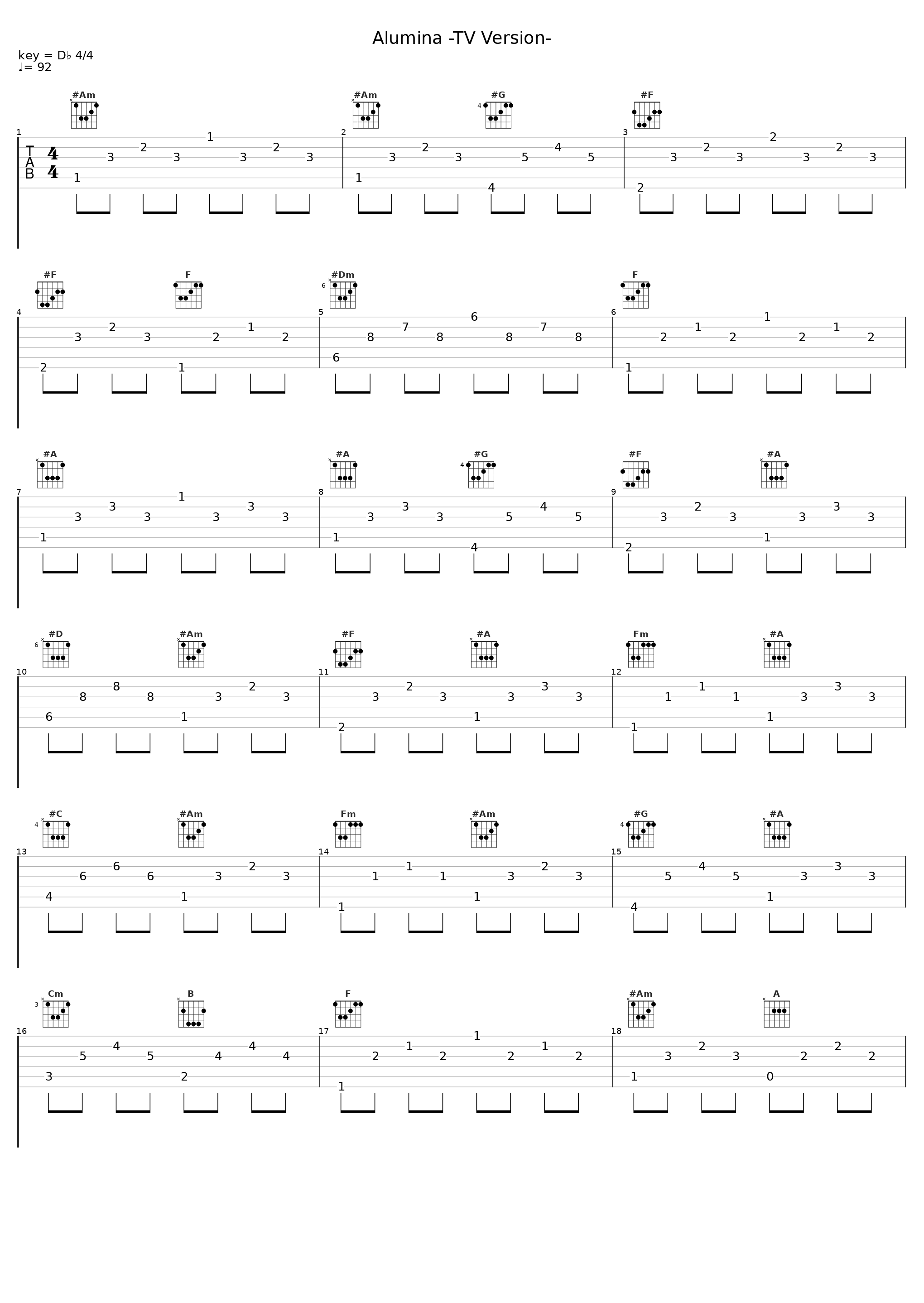 Alumina -TV Version-_平野義久_1