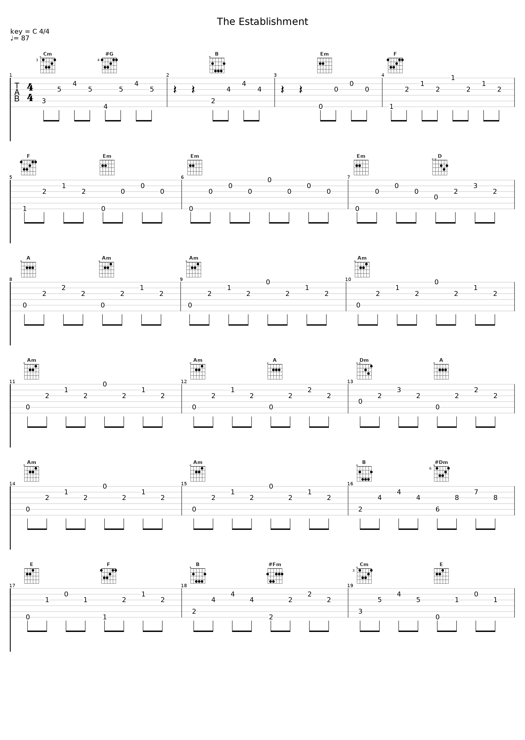 The Establishment_鹭巣诗郎_1