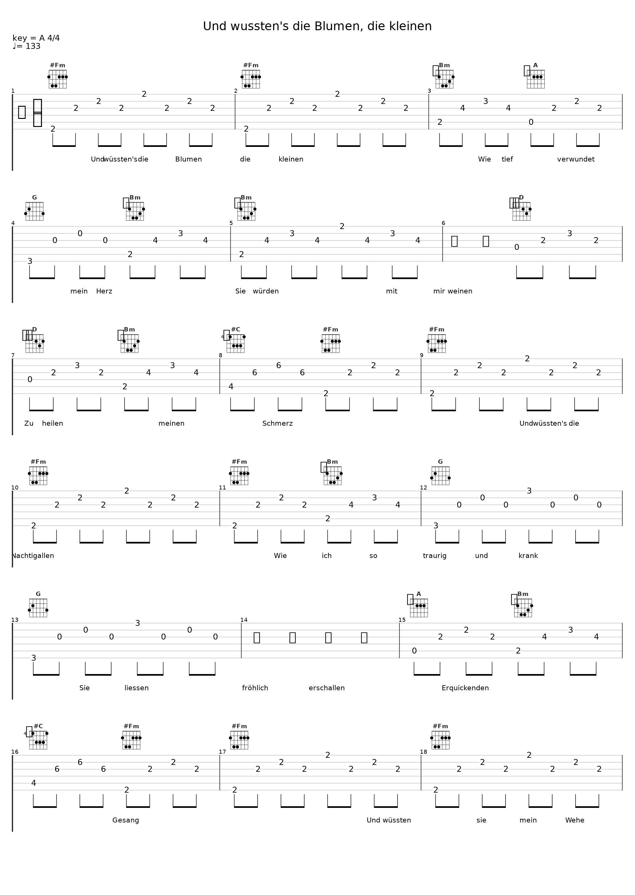 Und wussten's die Blumen, die kleinen_Dietrich Fischer-Dieskau,Robert Schumann_1