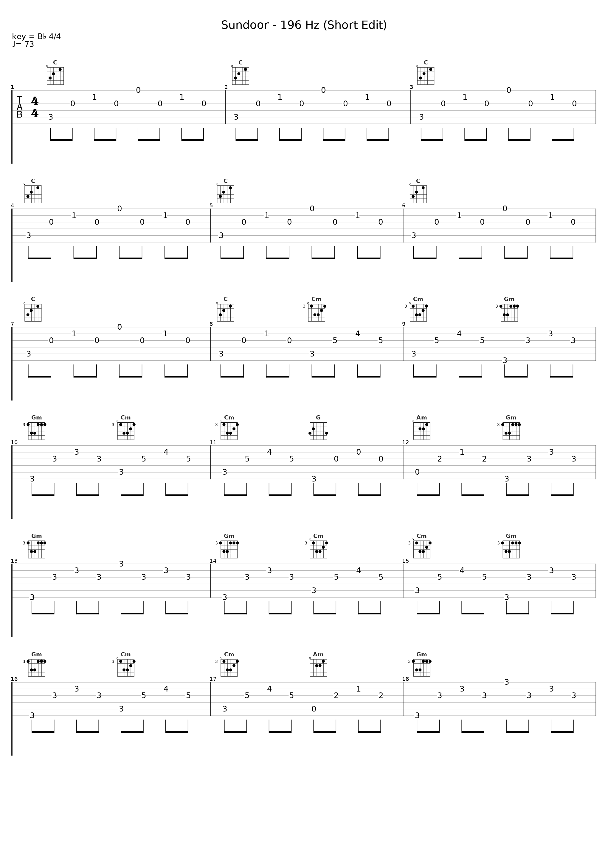 Sundoor - 196 Hz (Short Edit)_Dustin O'Halloran_1