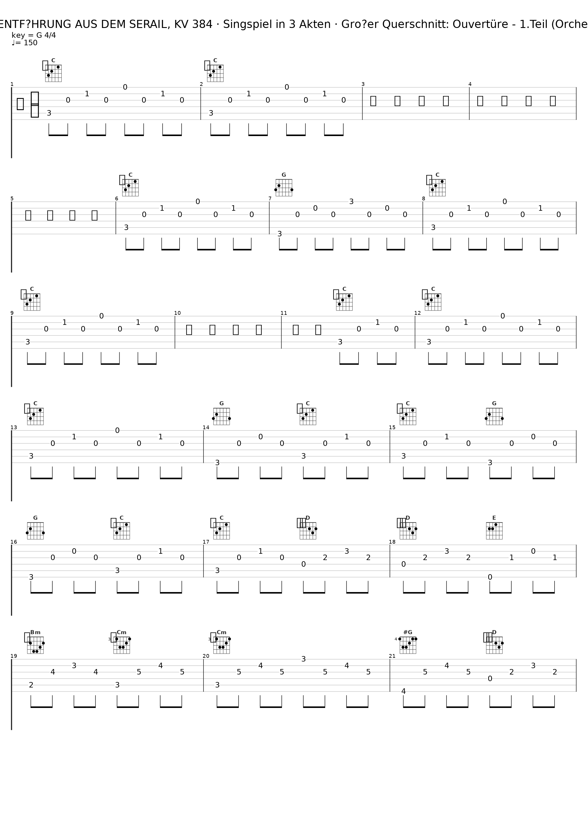DIE ENTFÜHRUNG AUS DEM SERAIL, KV 384 · Singspiel in 3 Akten · Großer Querschnitt: Ouvertüre - 1.Teil (Orchester)_Rudolf Schock_1