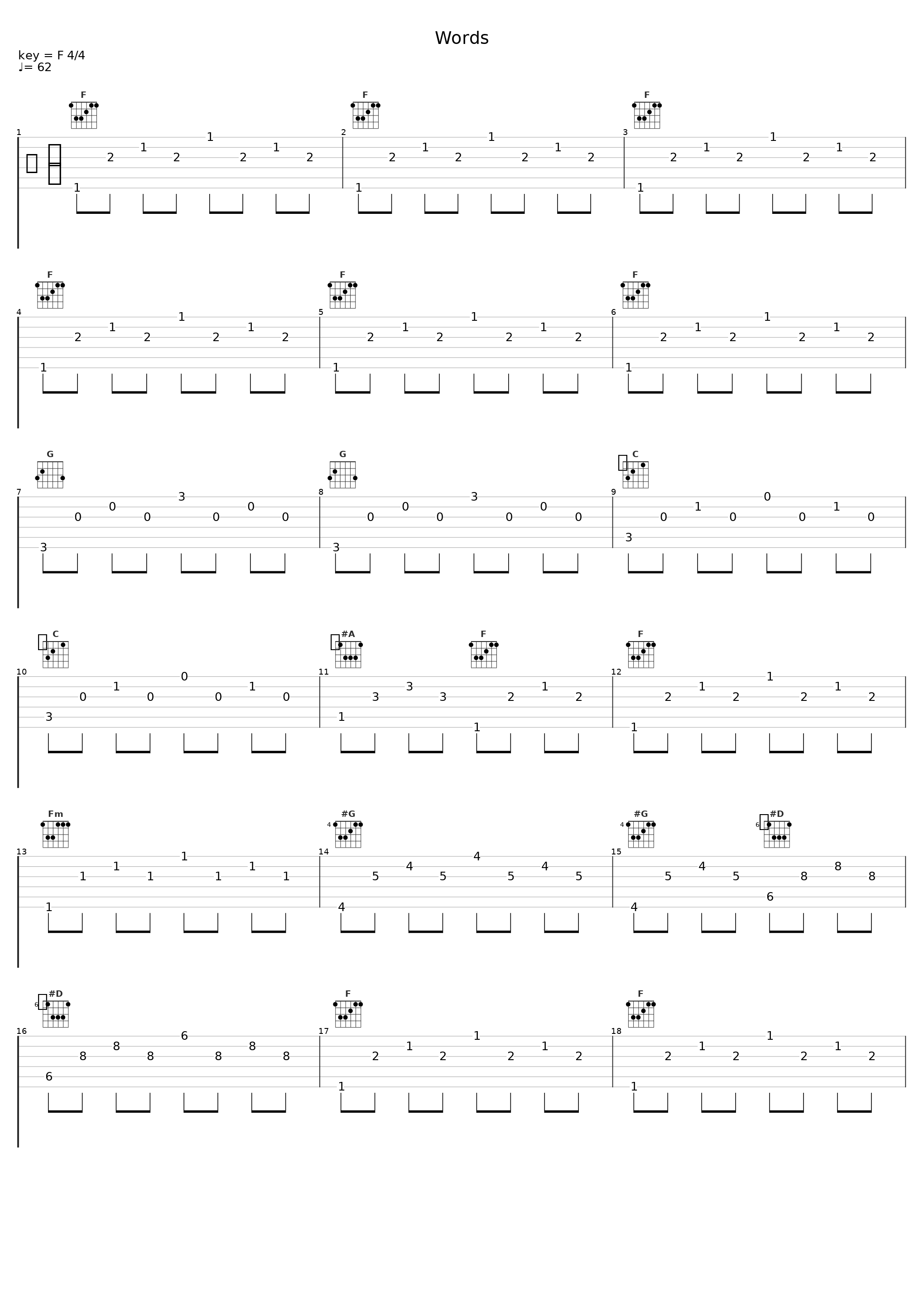 Words_Relax α Wave_1
