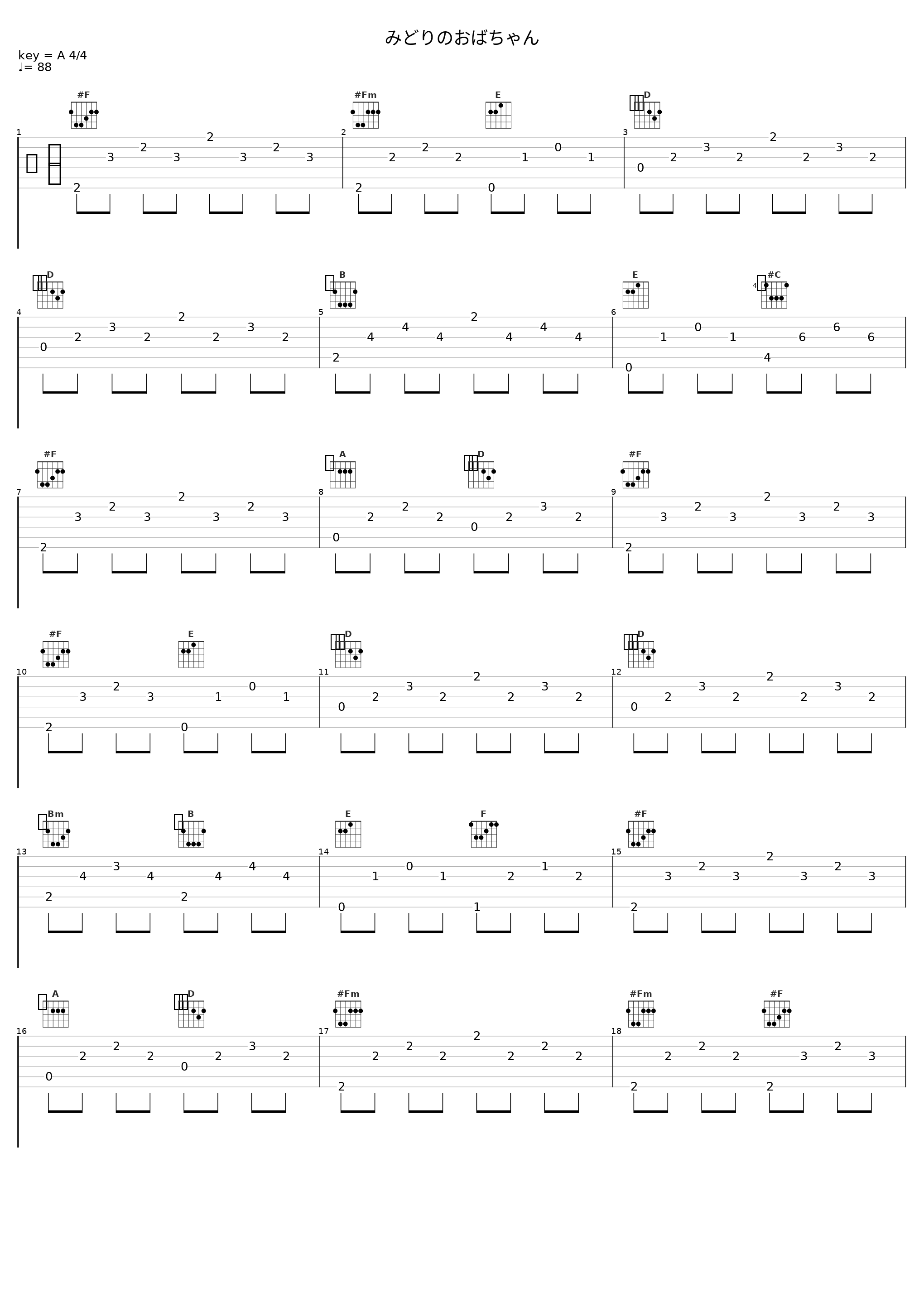 みどりのおばちゃん_Sex Machineguns_1