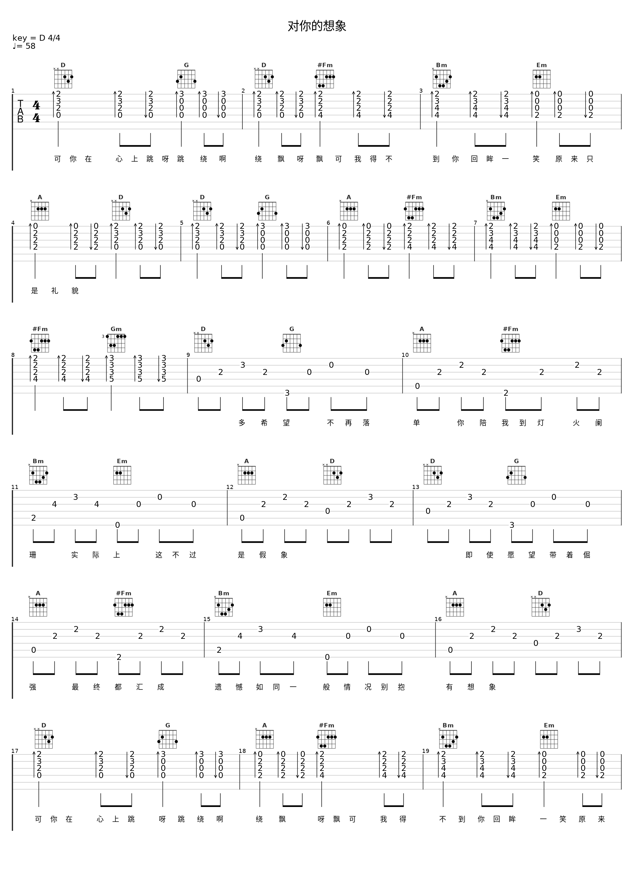 对你的想象_糯米Nomi_1