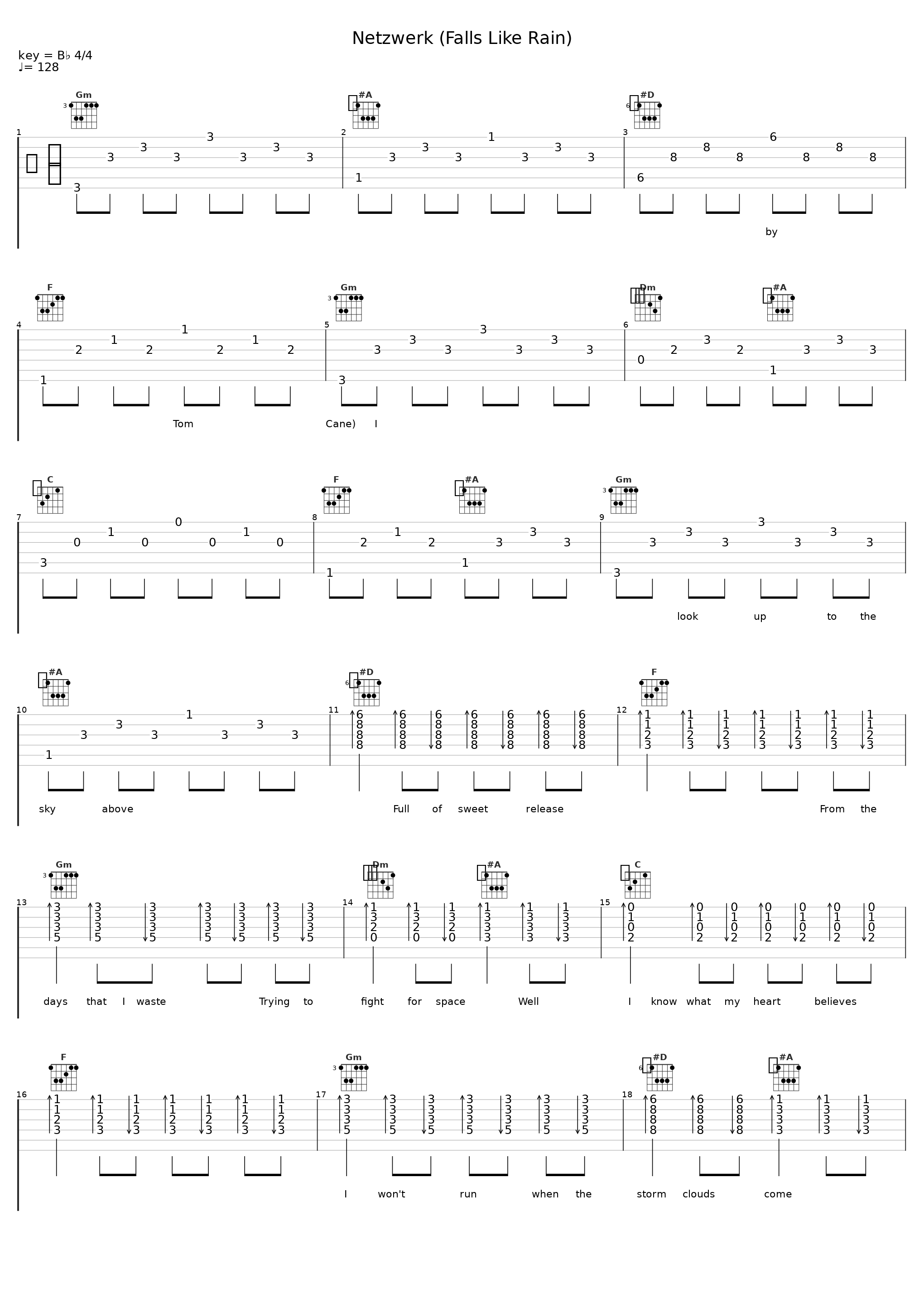 Netzwerk (Falls Like Rain)_Klangkarussell_1