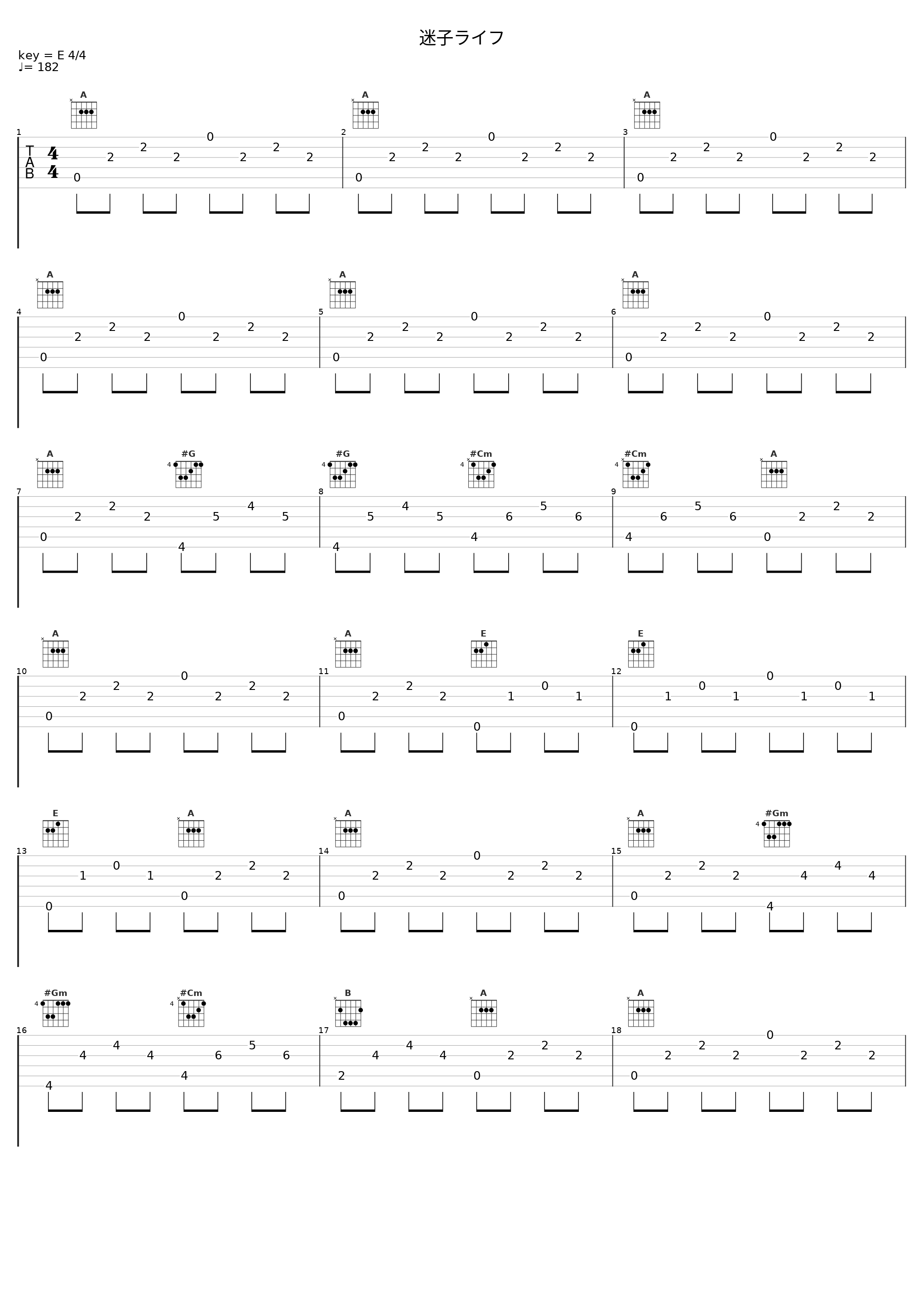迷子ライフ_镜音双子_1