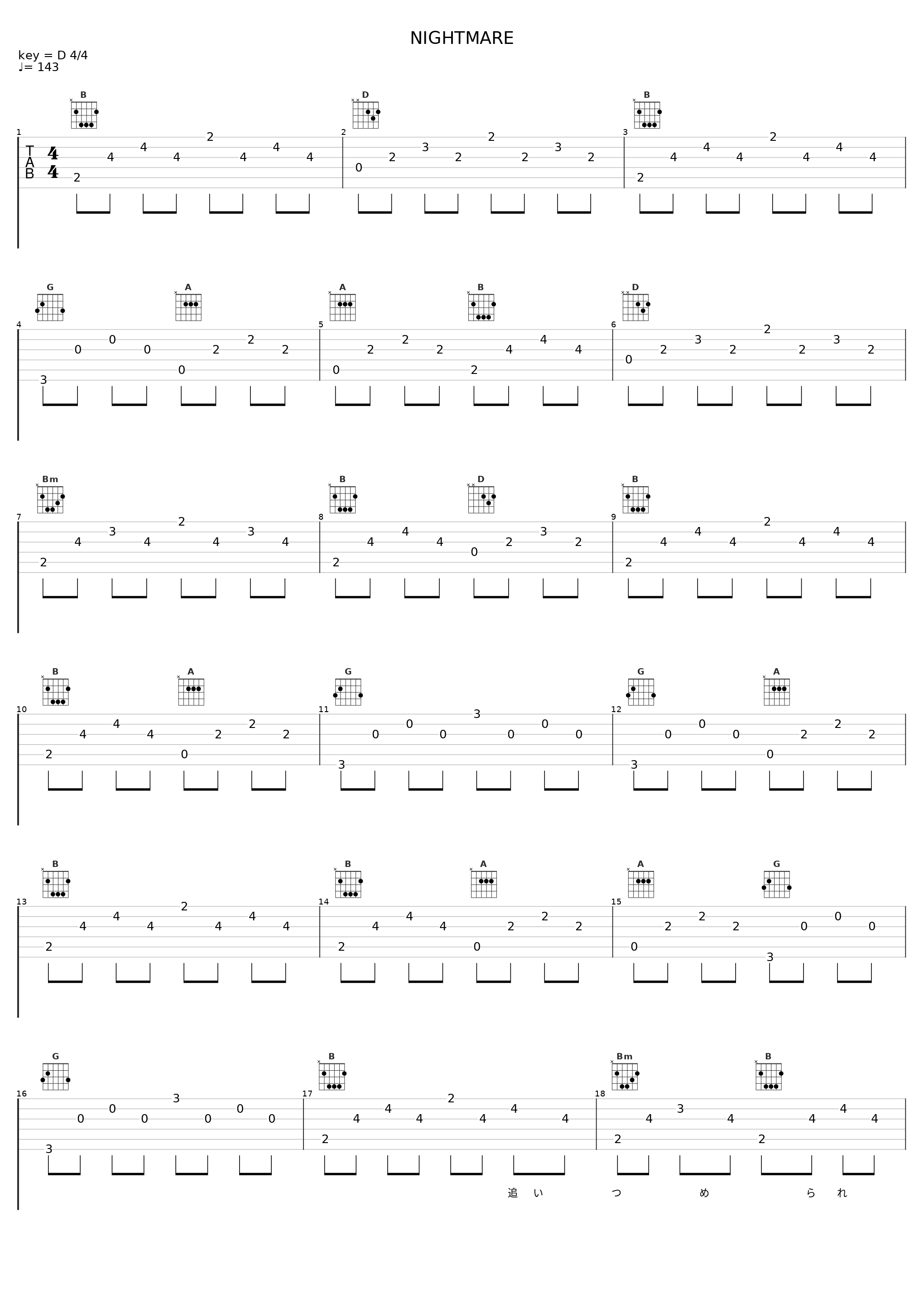 NIGHTMARE_中森明菜_1