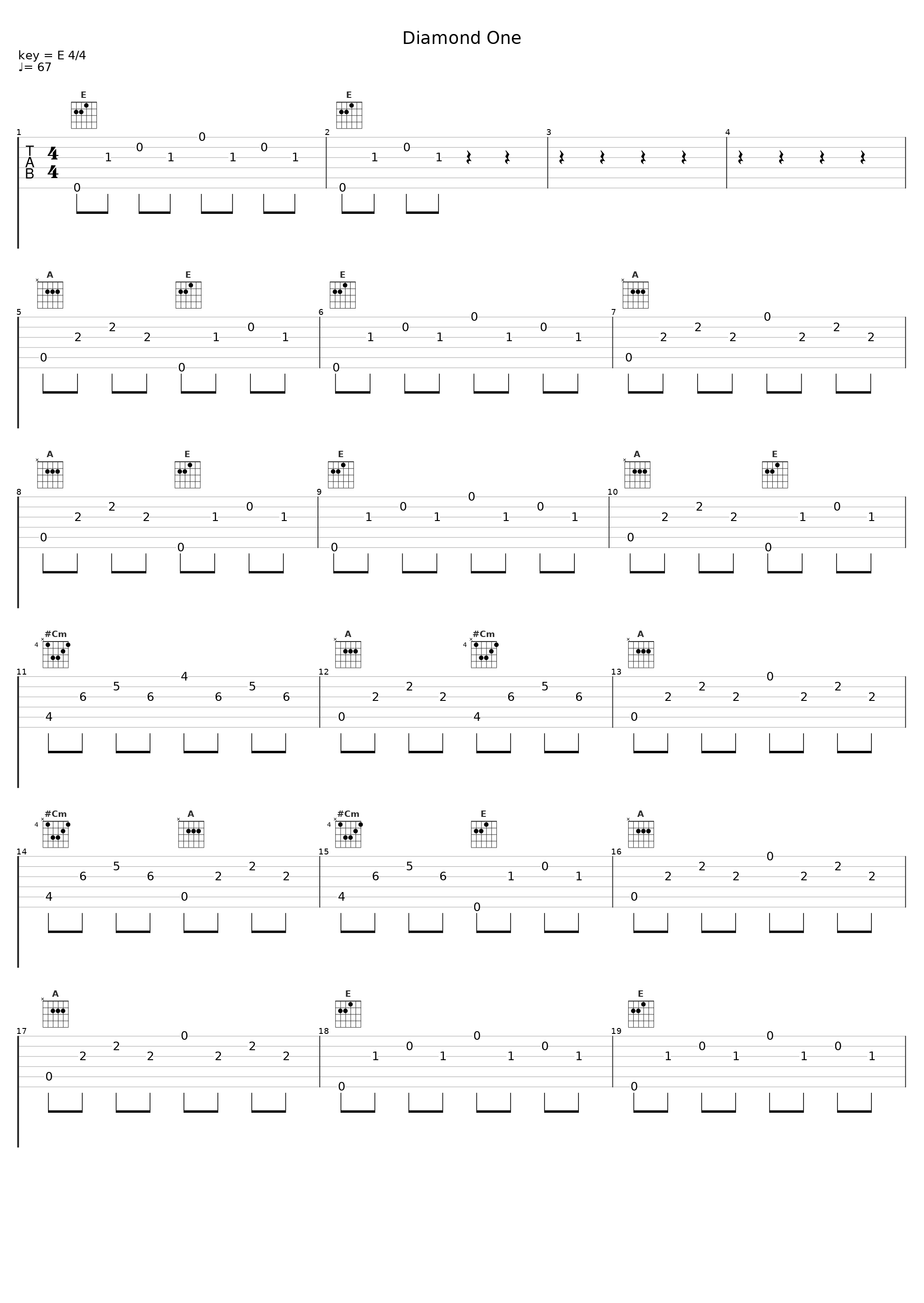 Diamond One_Koyo,Life's Question_1