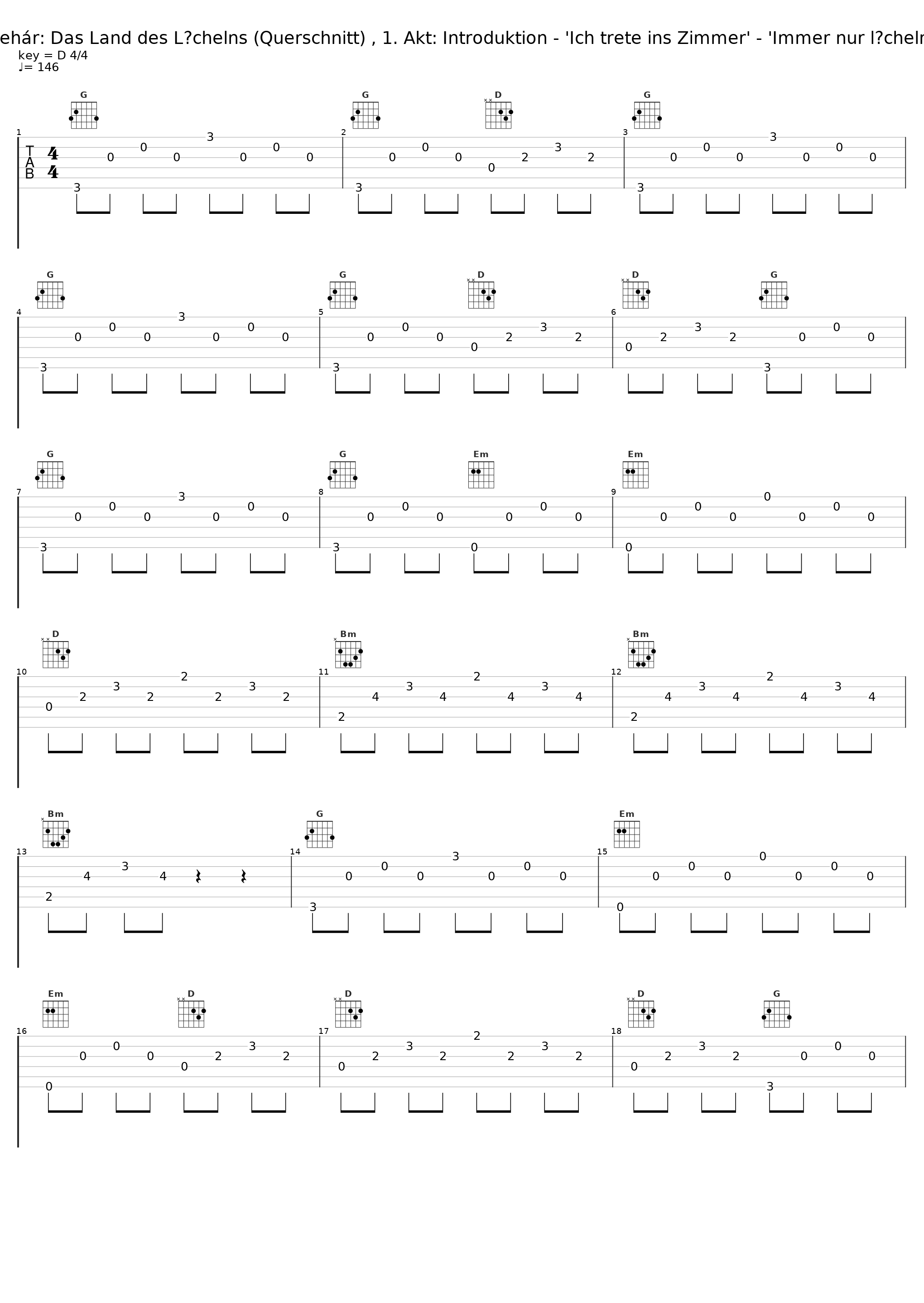 Lehár: Das Land des Lächelns (Querschnitt) , 1. Akt: Introduktion - 'Ich trete ins Zimmer' - 'Immer nur lächeln'_Rudolf Schock_1