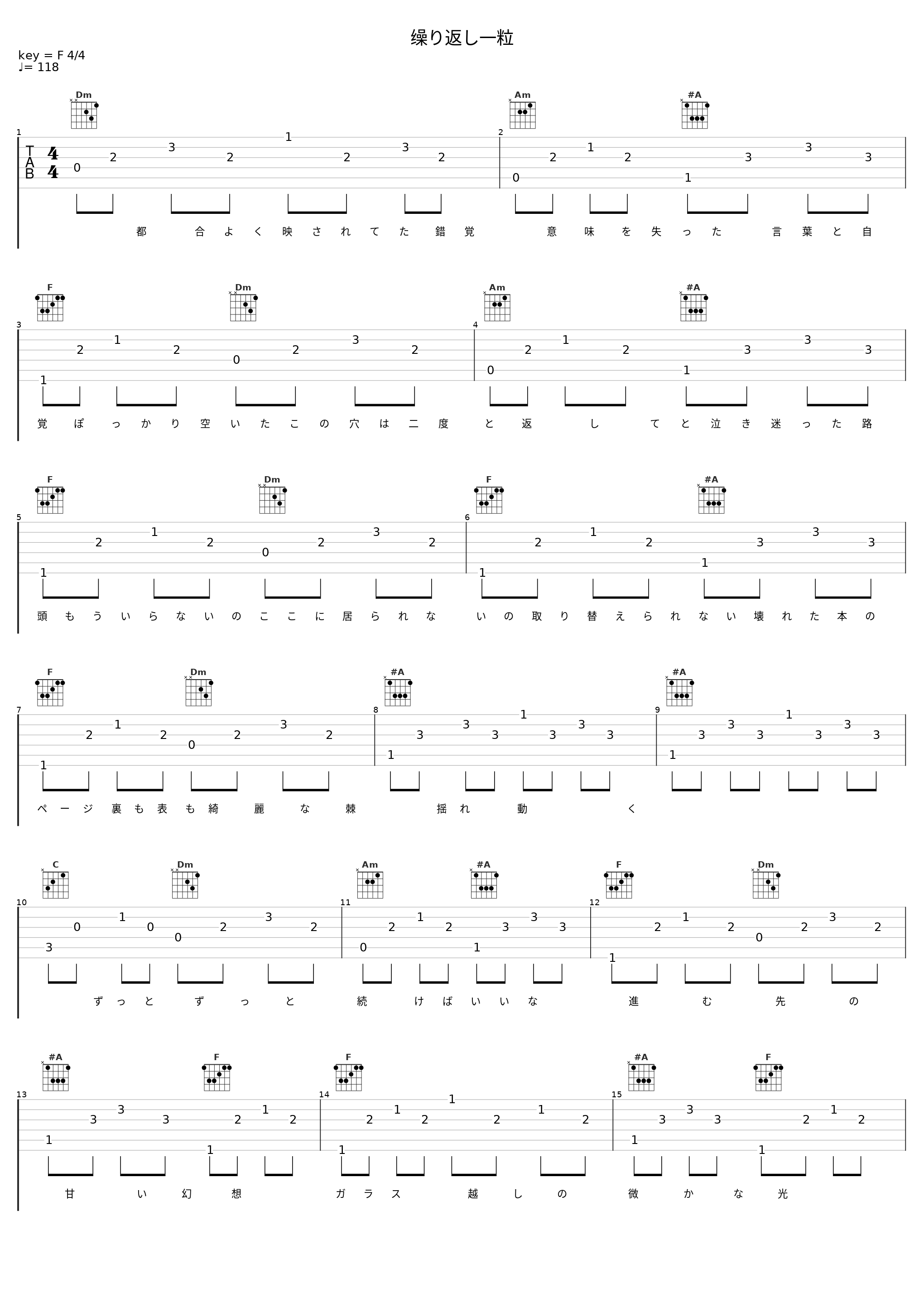 缲り返し一粒_猫虫P,镜音铃_1