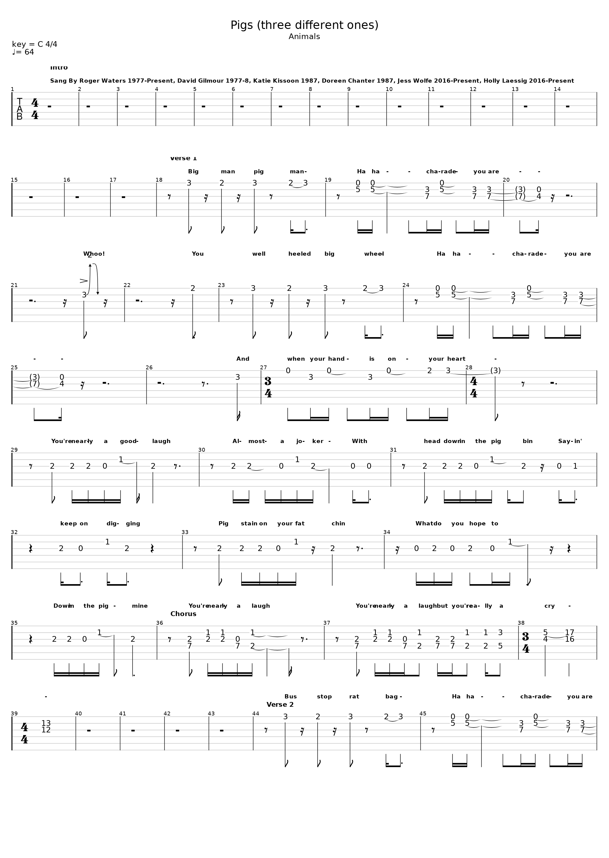 Pigs (Three Different Ones) - Live_Roger Waters_1