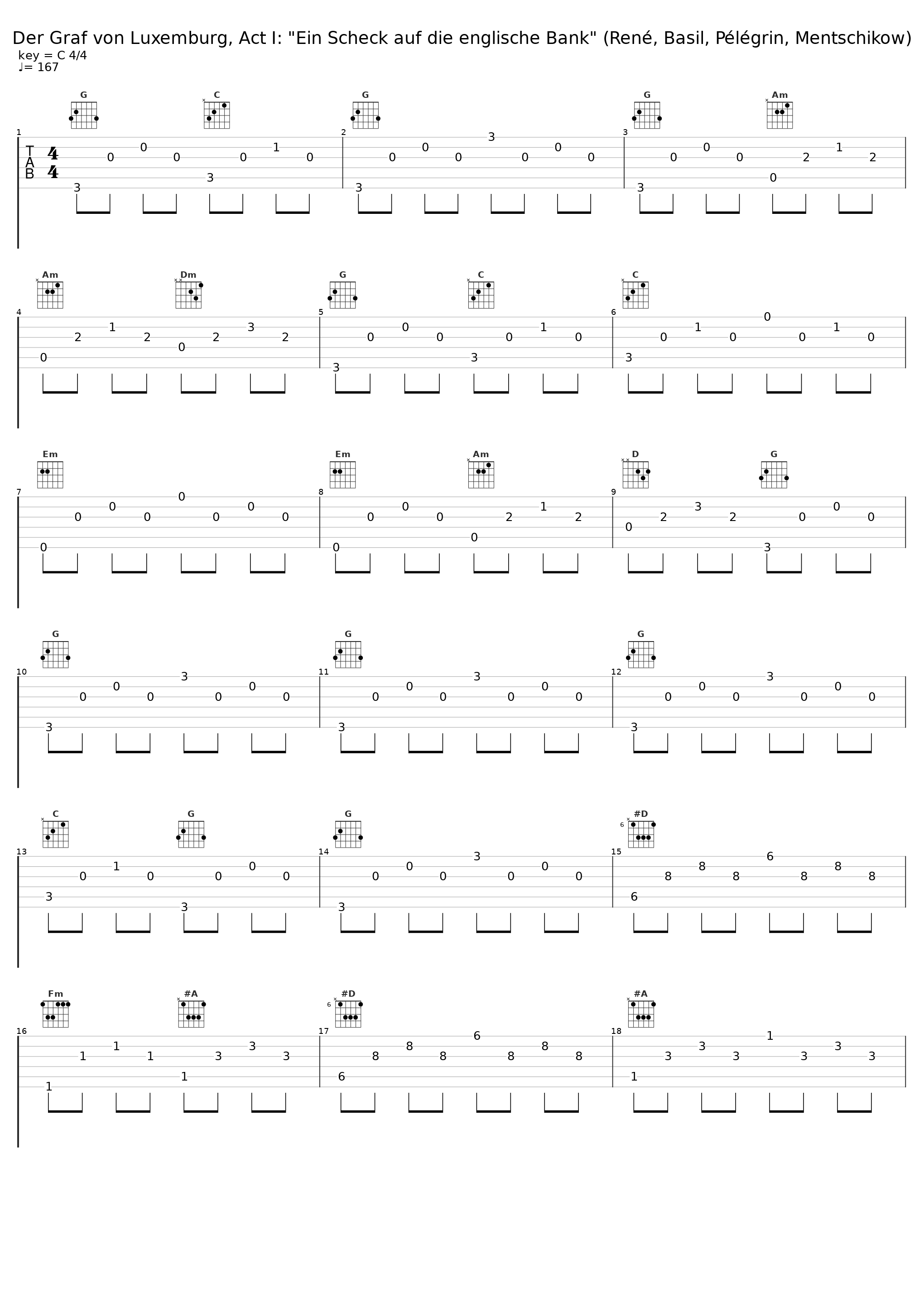 Der Graf von Luxemburg, Act I: "Ein Scheck auf die englische Bank" (René, Basil, Pélégrin, Mentschikow)_Hamburger Rundfunkorchester,Wilhelm Stephan,Rudolf Schock,Fritz Pätzold_1