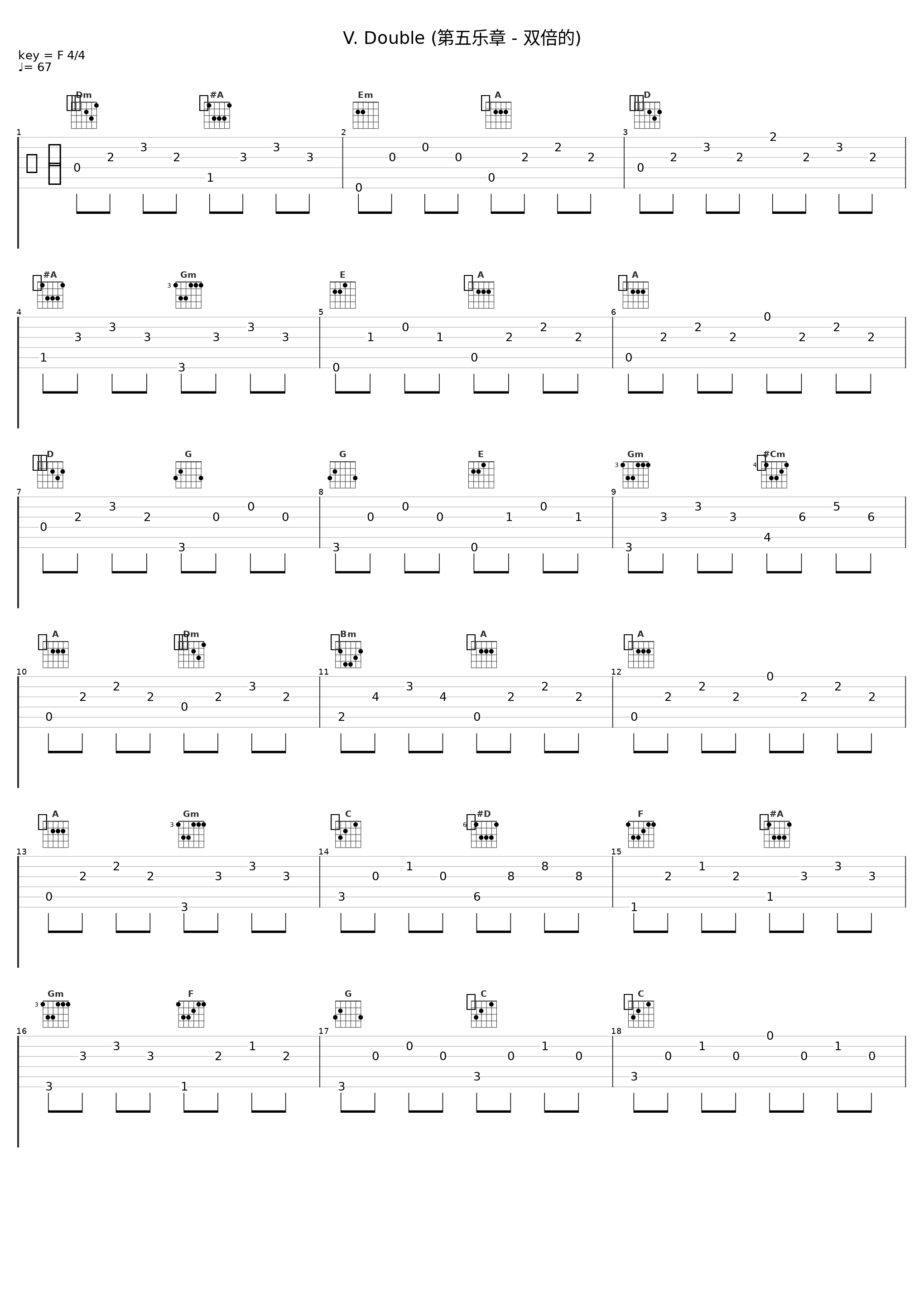 V. Double (第五乐章 - 双倍的)_Glenn Gould_1