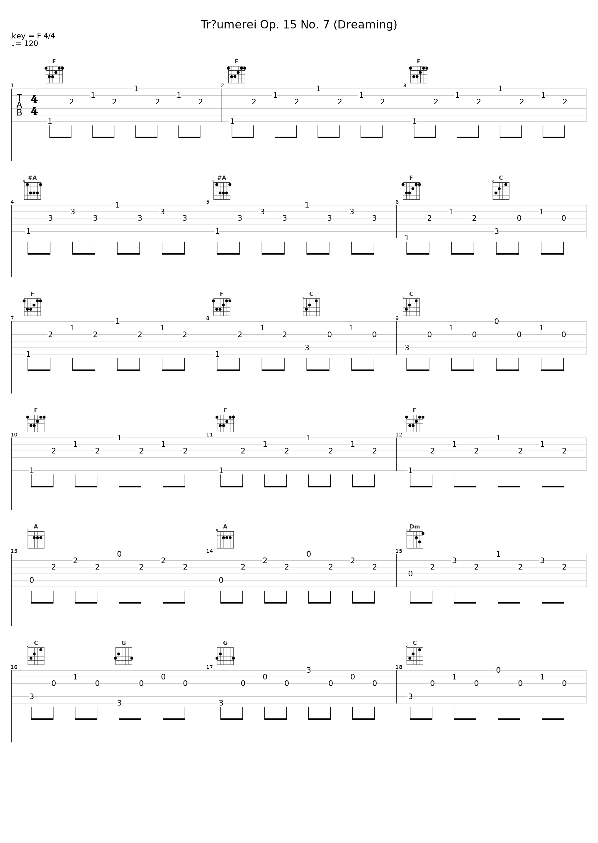 Träumerei Op. 15 No. 7 (Dreaming)_Mario Venuti_1