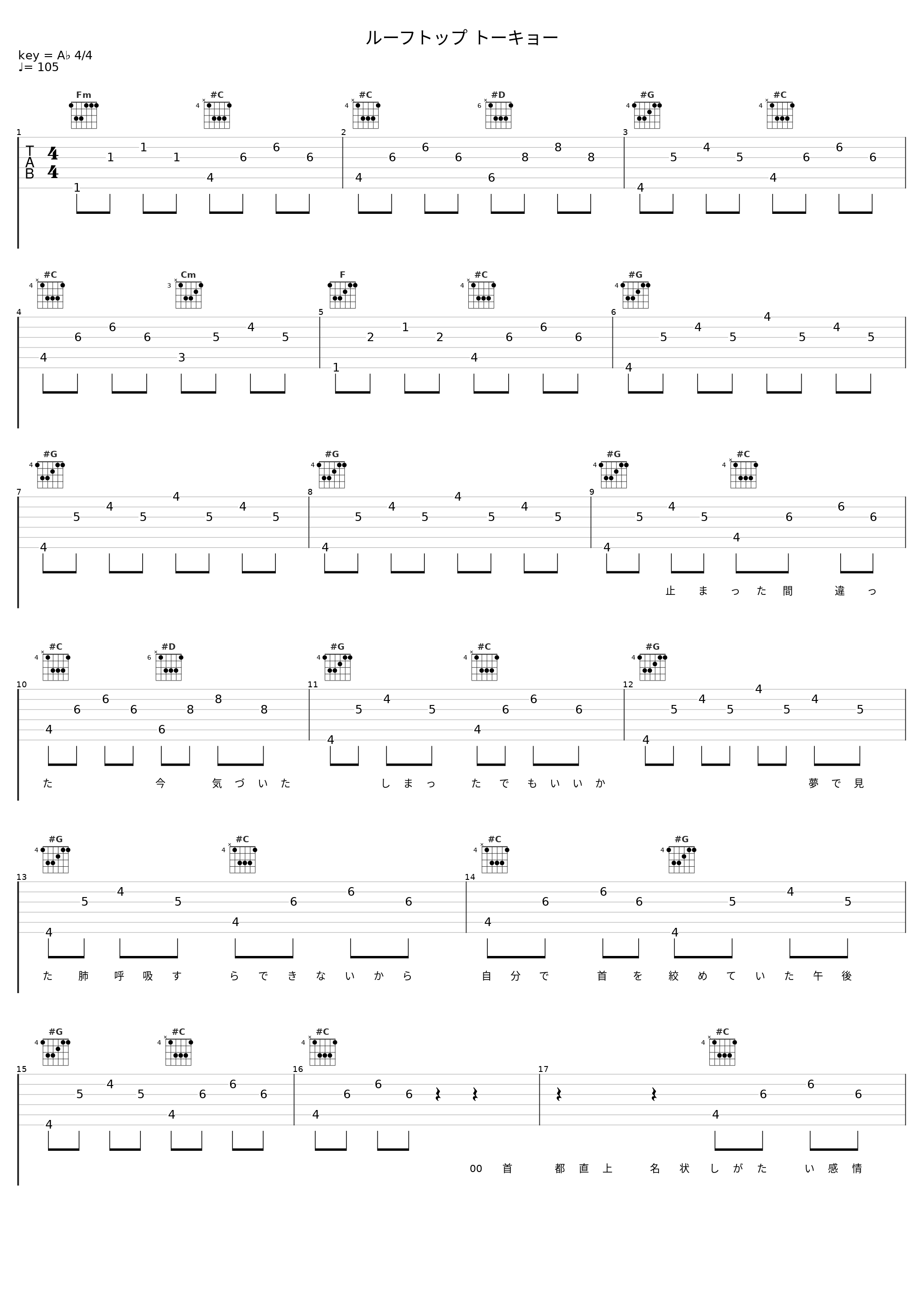 ルーフトップ トーキョー_水槽_1