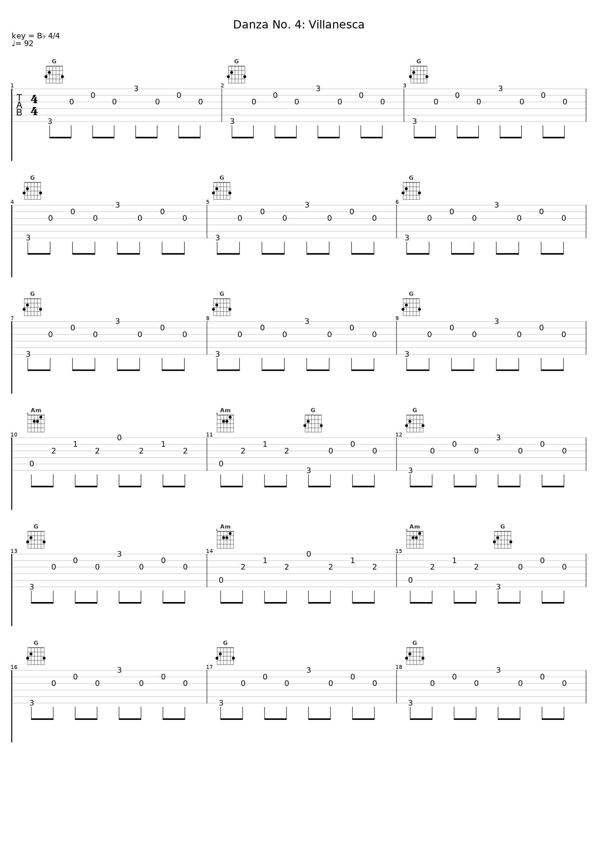 Danza No. 4: Villanesca_Edoardo Catemario,Enrique Granados_1
