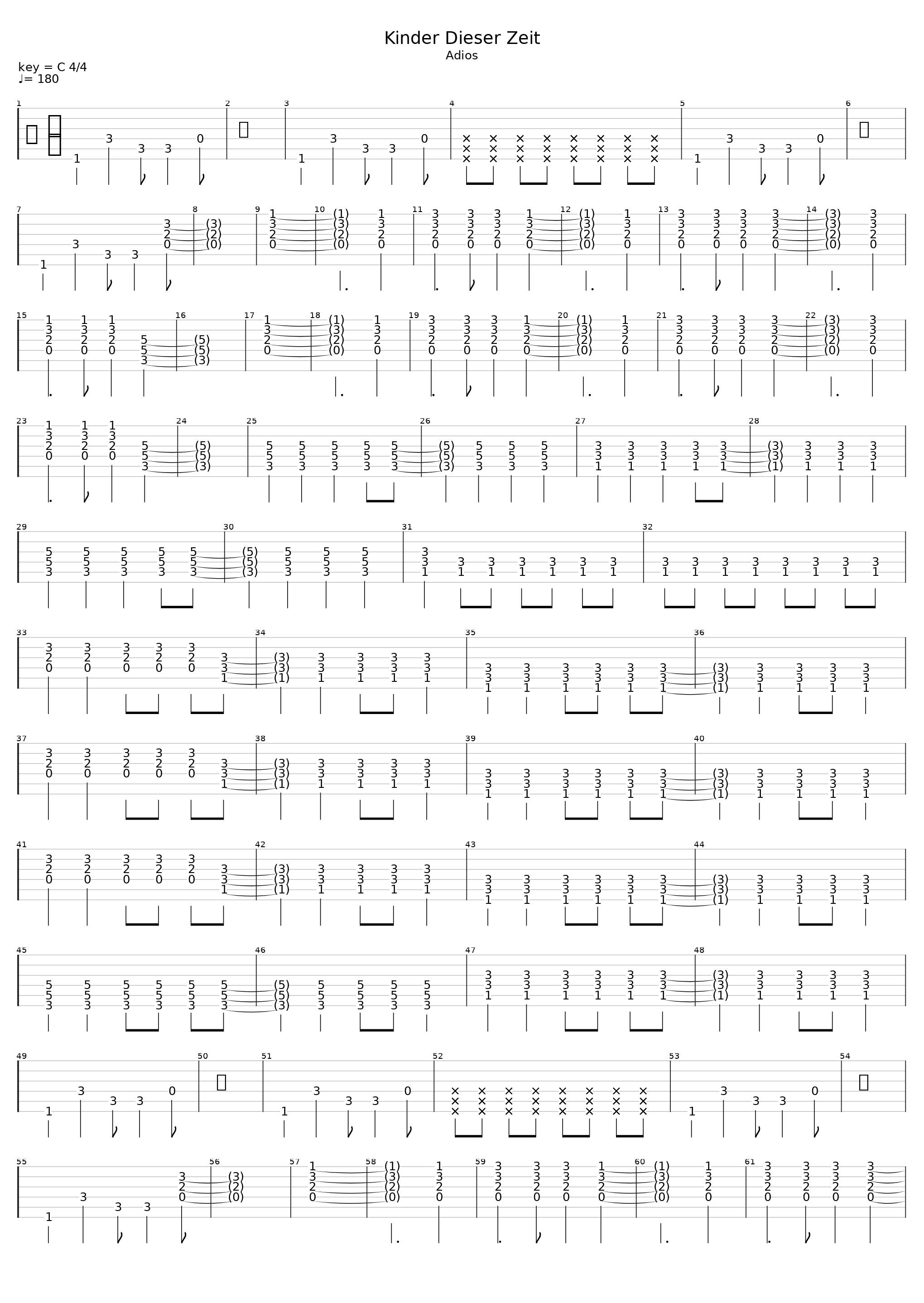 Kinder Dieser Zeit_Böhse Onkelz_1