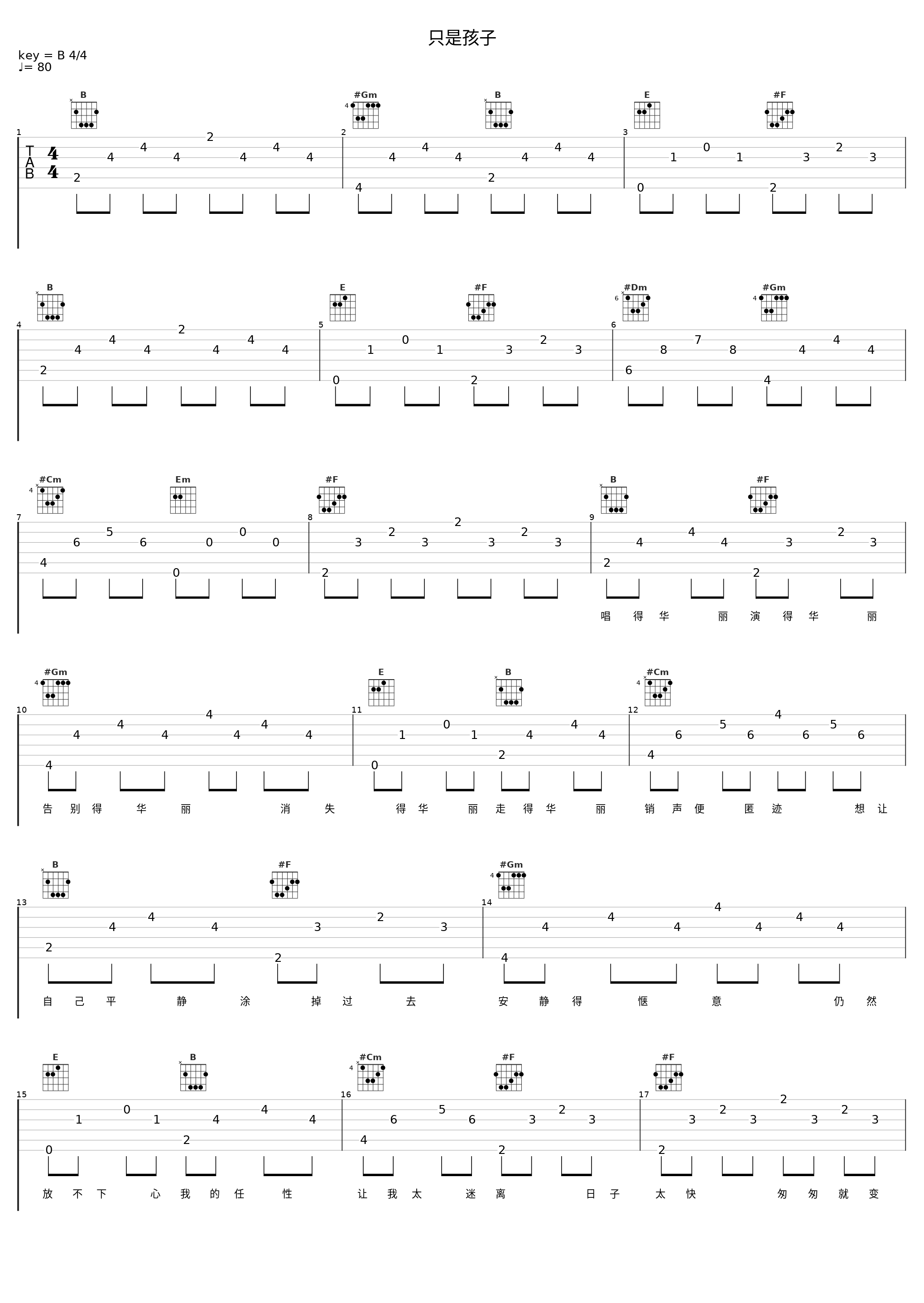 只是孩子_洛天依_1