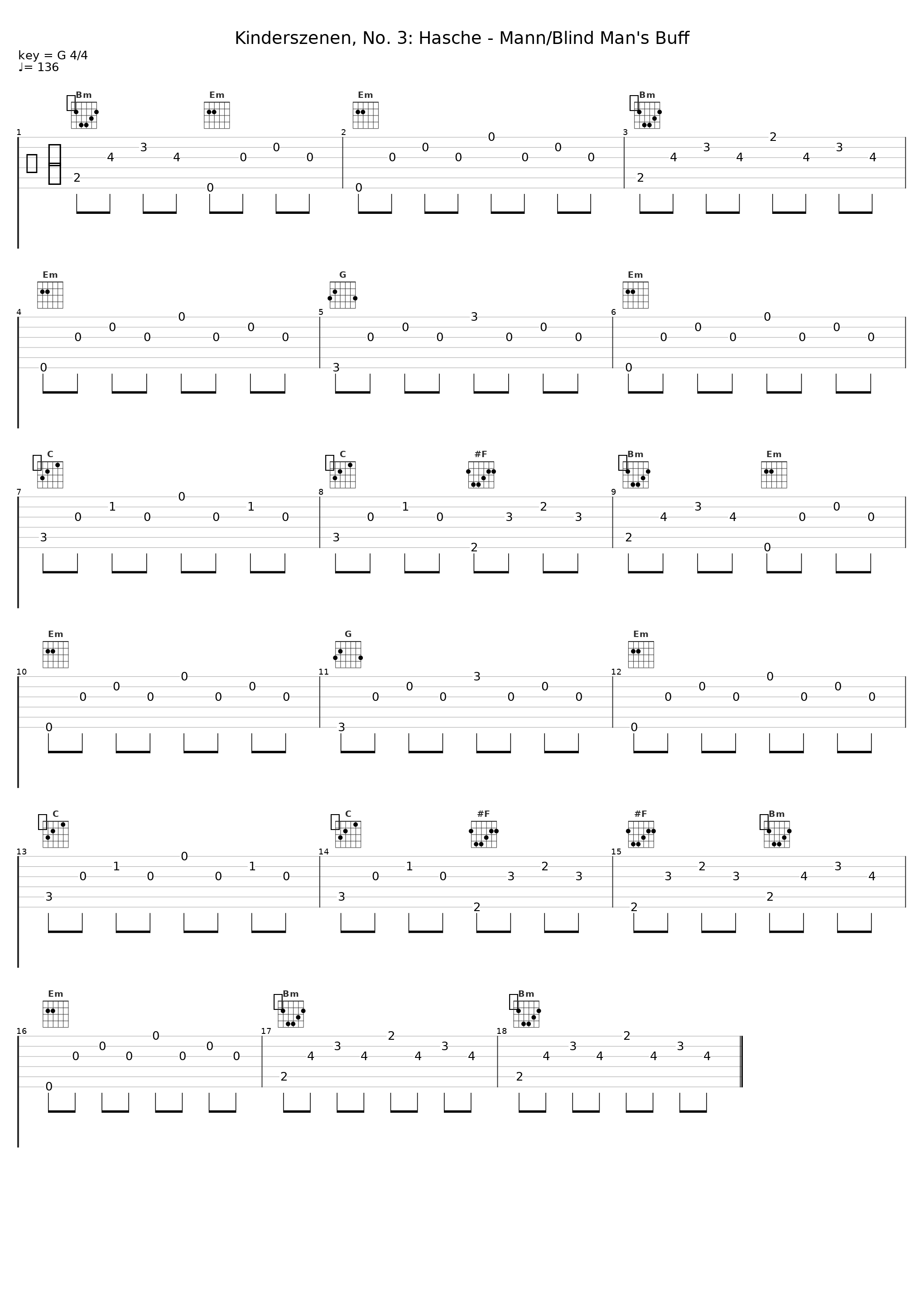 Kinderszenen, No. 3: Hasche - Mann/Blind Man's Buff_Gustaf Oloveson_1