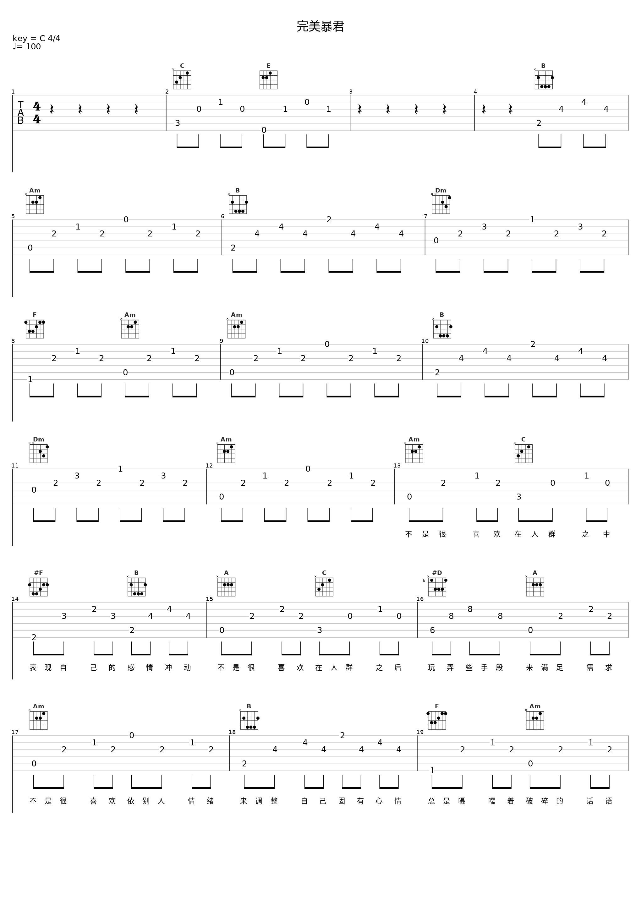 完美暴君_洛天依_1